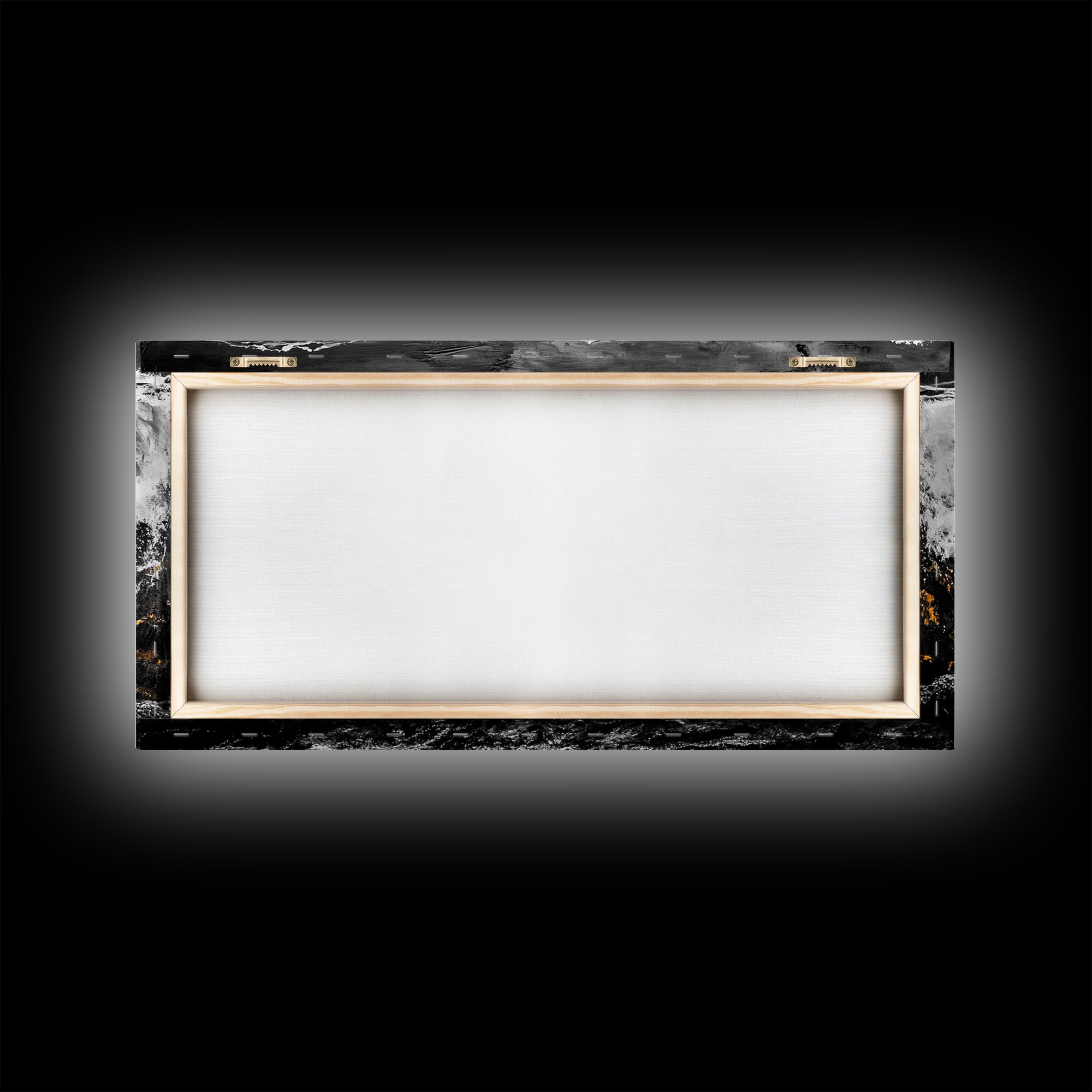 Crashing Waves, Ocean Foam, Textured Seascape, Black and White Art, Coastal Home Decor, Nautical Wall Art, Modern Art, Framed Canvas Print