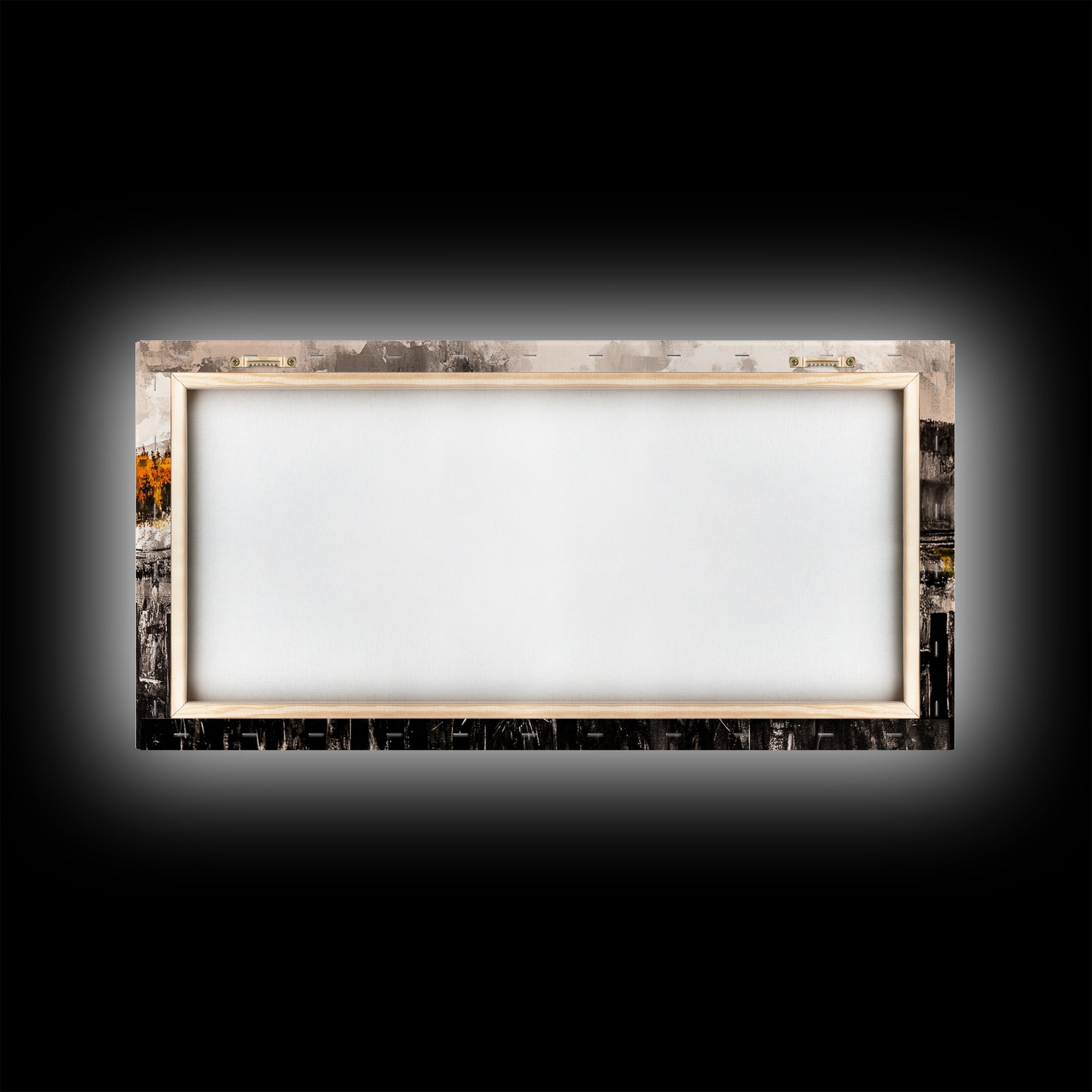 Rustic Cabin, Fall Foliage, Country Home Art, Canvas Print, Autumn Wall Decor, Farmhouse Wall Art, Cozy Living Room Art