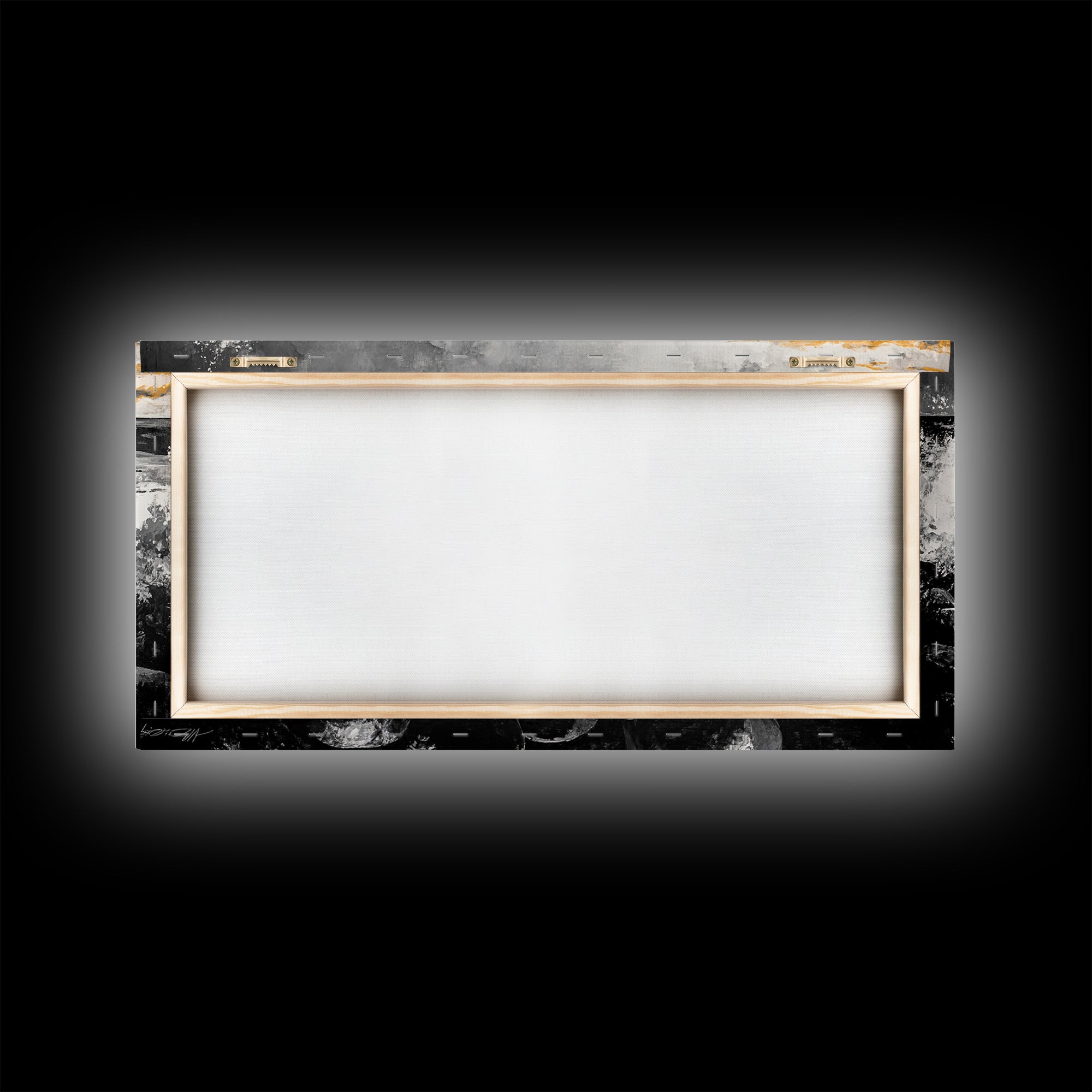 Rocky Shore, Powerful Ocean Waves, Dramatic Black and White Seascape, Coastal Home Decor, Framed Canvas Print, Living Room Accent