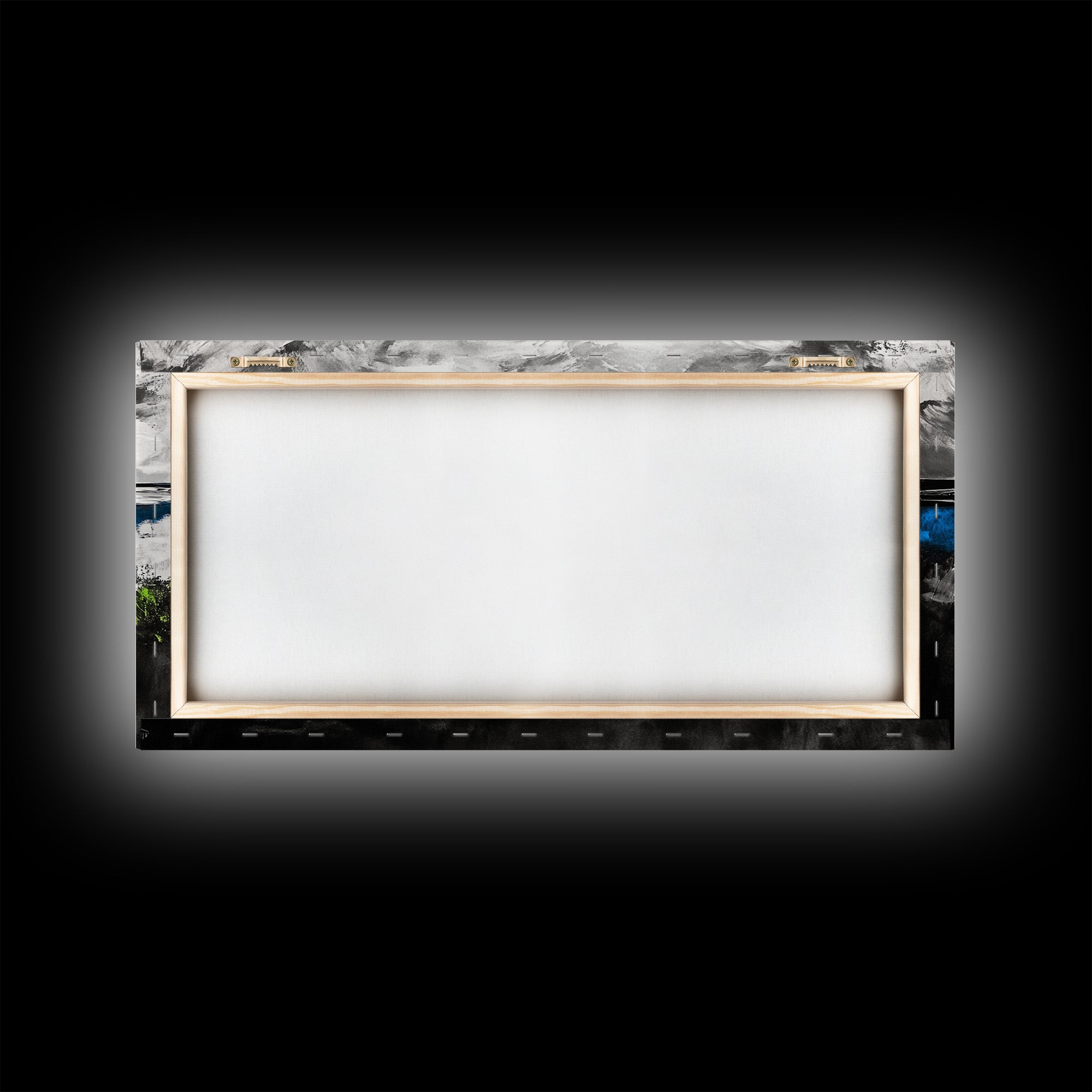 Abstract Ocean, Minimalist Seascape, Modern Coastal Wall Art, Ocean View, Nautical Home Decor, Framed Canvas Print, Beach House Art