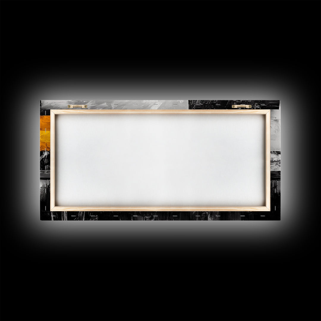 Buoy, Nautical, Ocean, Abstract, Framed Canvas Print, Coastal Decor, Beach House Wall Art, Minimalist Art, Modern Abstract Painting