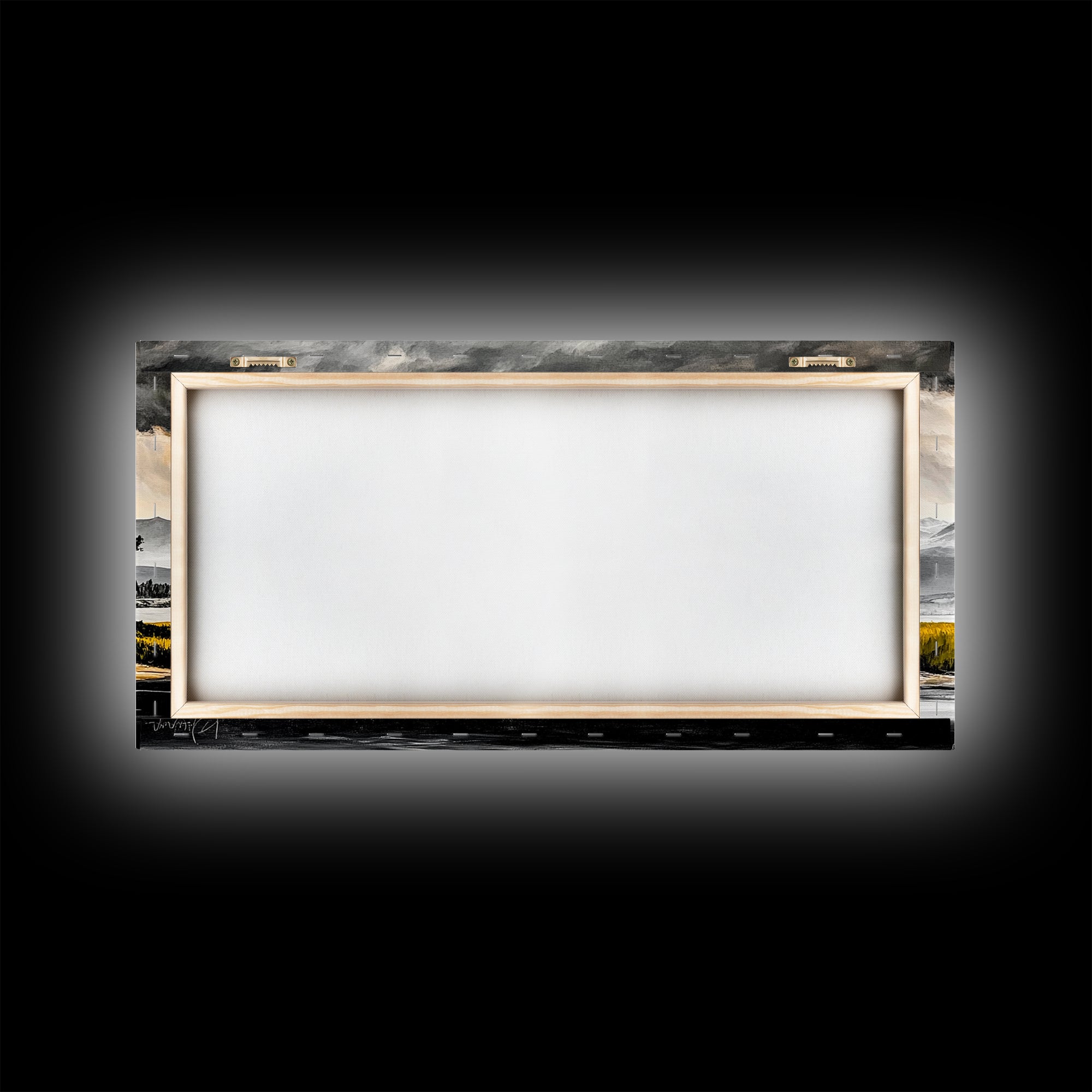 Aspen Trees, Mountain View, Nature Landscape, Rustic Home Decor, Autumn Wall Art, Framed Canvas Print, Cabin Wall Art, Modern Tree Painting