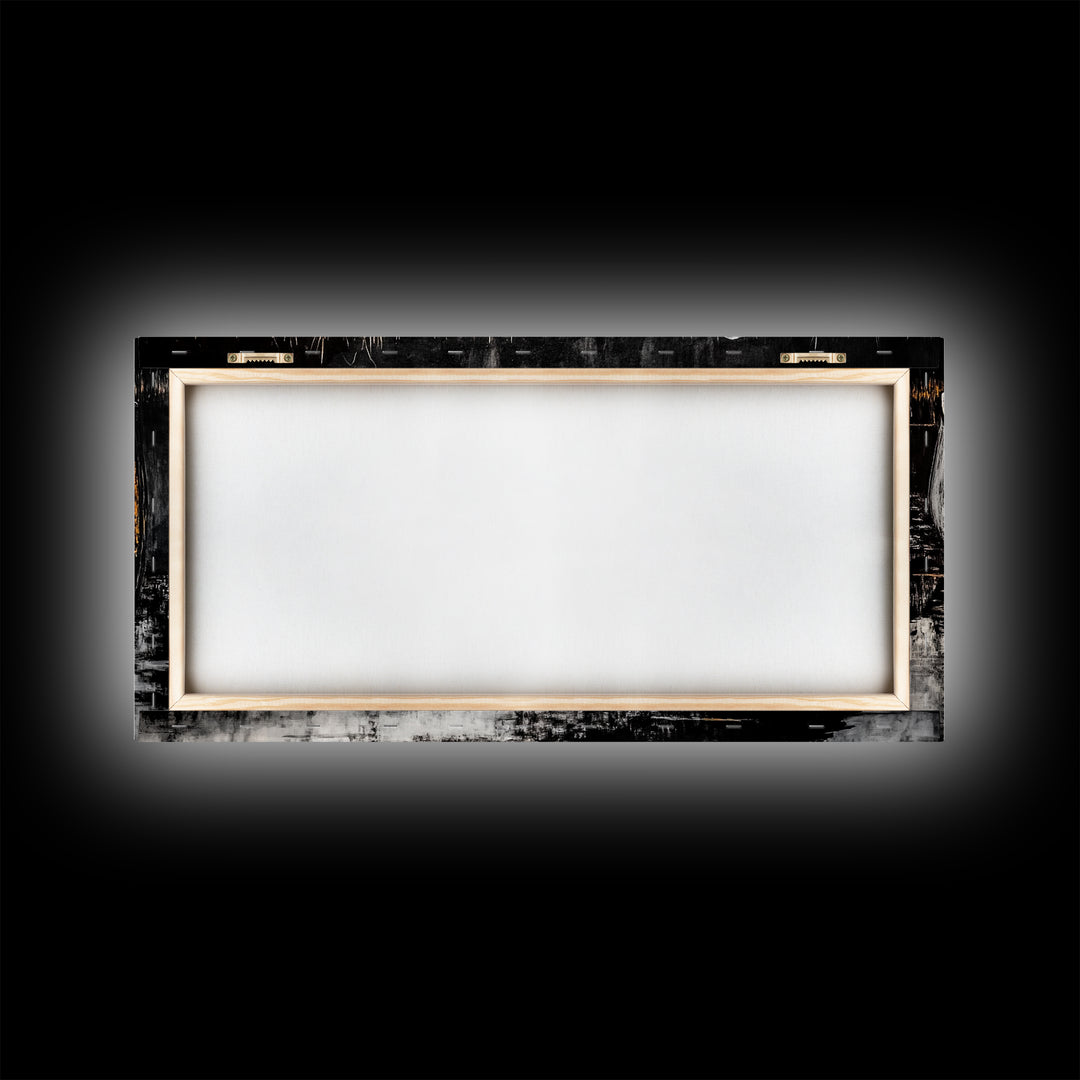 Canoe, Rustic Art, Lake House Decor, Boat Canvas Print, Outdoors Wall Art, Cabin Home Decor, Wilderness Artwork, Framed Canvas Print