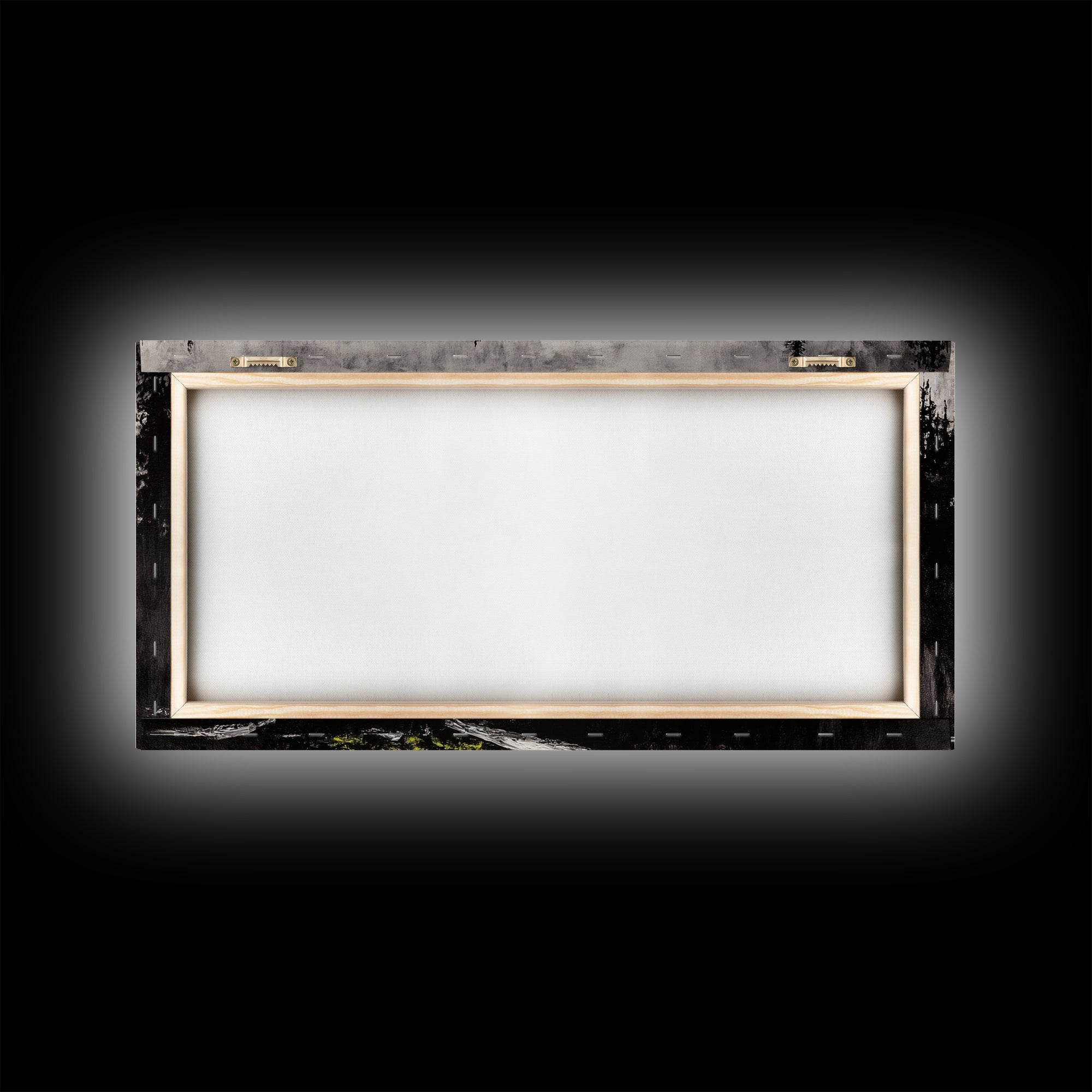 Black Forest, Dark Landscape, Modern Wall Art, Minimalist Nature, Moody Trees, Framed Canvas Print, Living Room Decor, Rustic Cabin Art