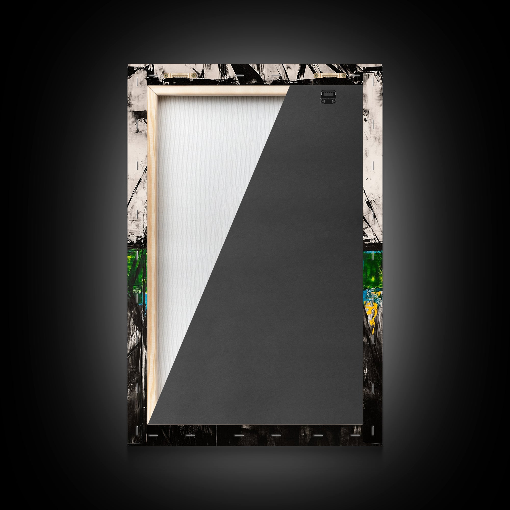 Abstract, Black and White, Modern Wall Art, Framed Canvas Print, Minimalist Art, Contemporary Decor, Unique Office Art, Home Accent