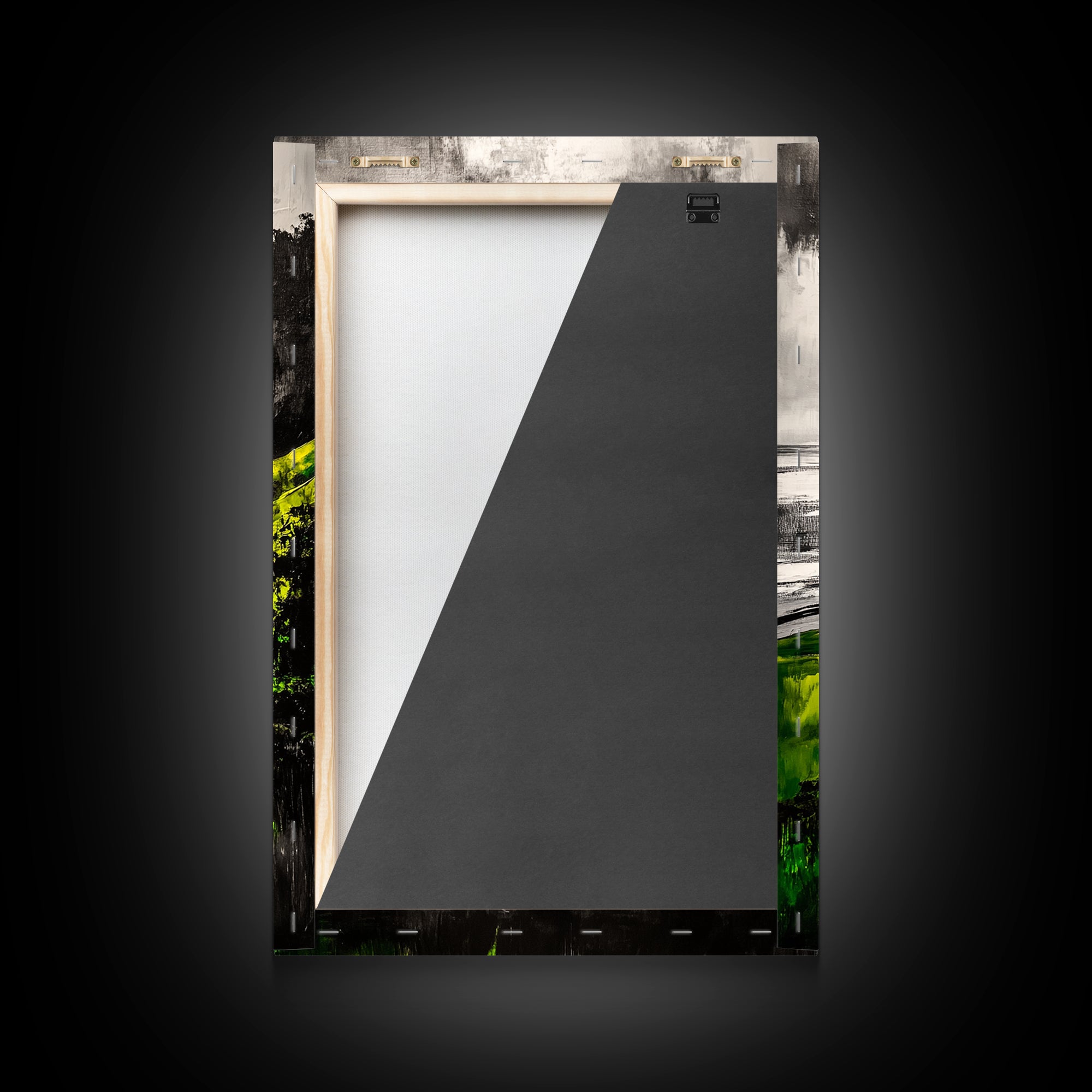 Coastal Cliffs, Vibrant Green, Canvas Print, Beach Wall Art, Nature Photography, Scenic View, Ocean Decor, Living Room Wall Art