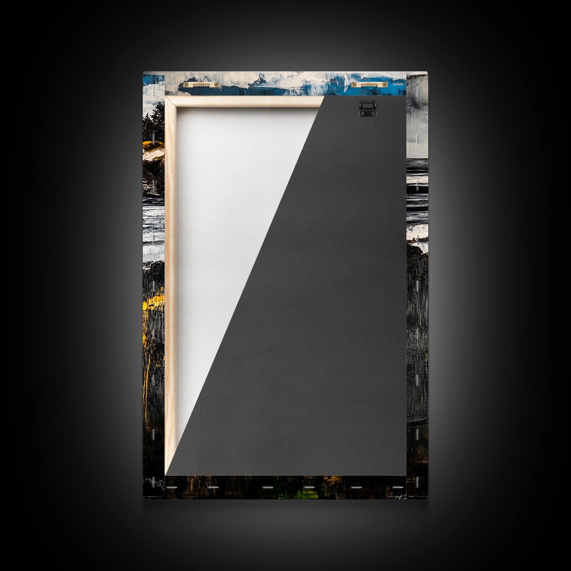 Coastal Serenity, Ocean Landscape Painting, Vibrant Nature Art, Beach House Decor, Framed Canvas Print, Modern Farmhouse or Bedroom Wall Art