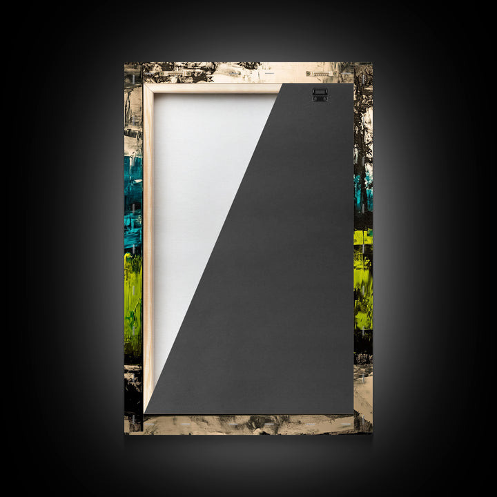 Adirondack Chair, Lakeside View, Framed Canvas Print, Rustic Cabin Decor, Nature Wall Art, Relaxing Retreat Art, Outdoor Artwork