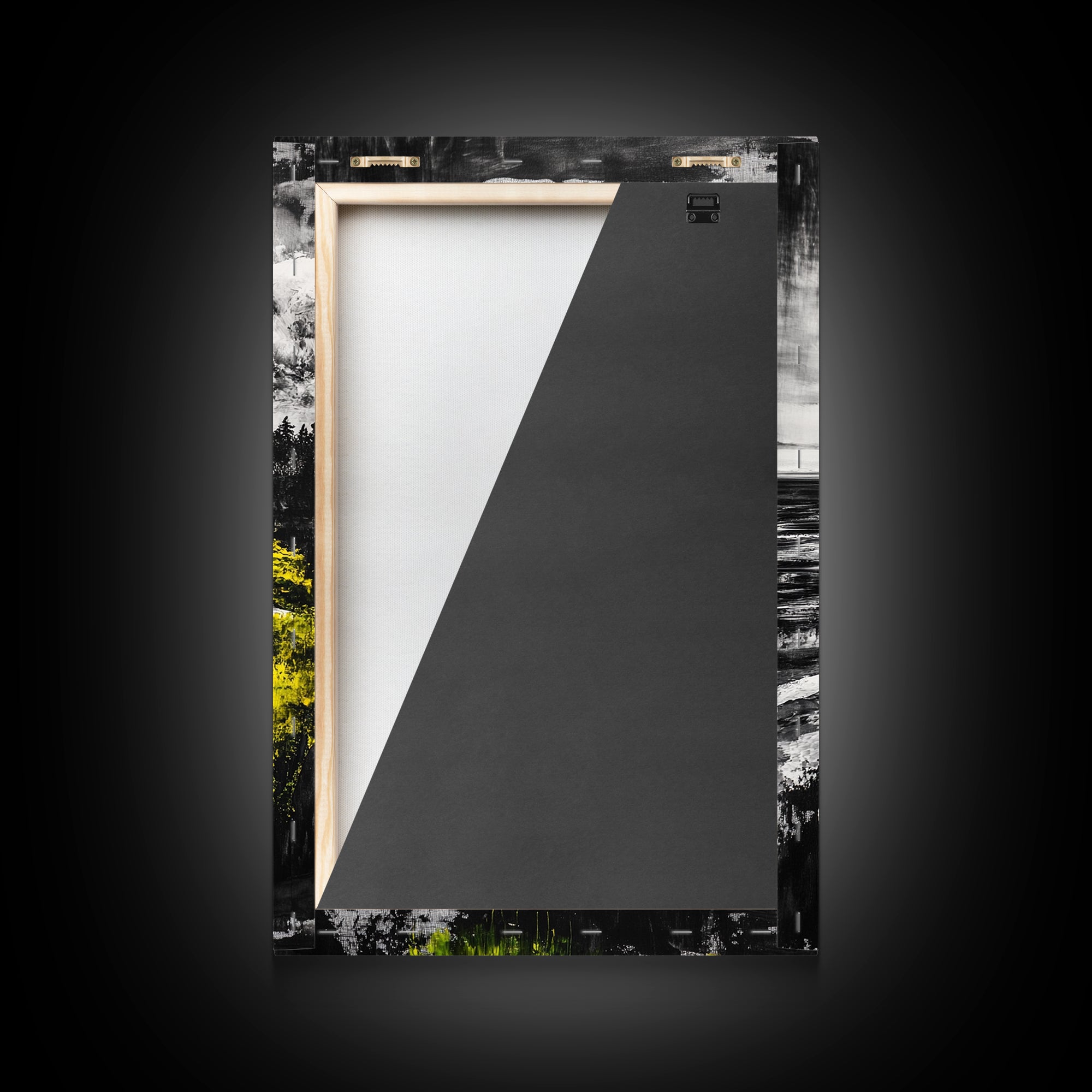 Coastal Road, Ocean View, Yellow Grass, Canvas Print, Scenic Landscape, Rustic Wall Art, Beach House Decor, Nature Painting