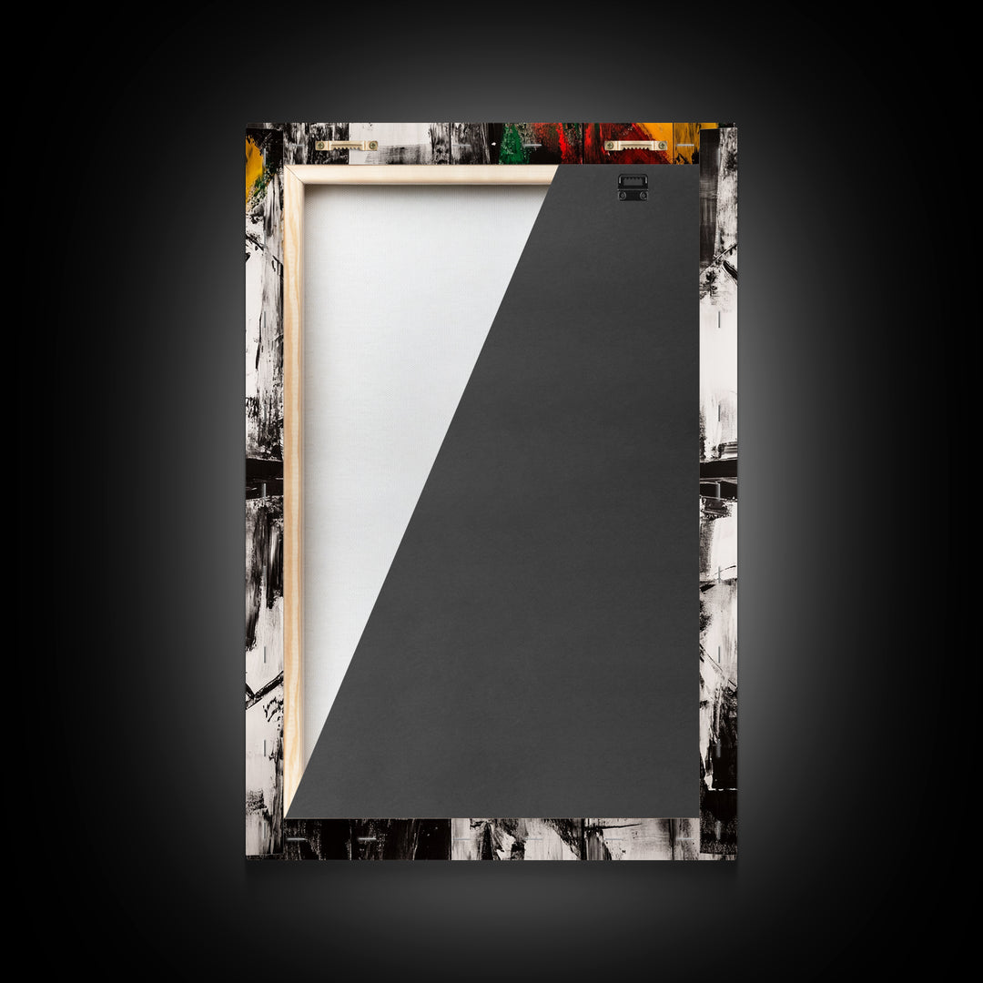 Compass Rose, Nautical Symbol, Abstract Design, Canvas Print, Black and White Art, Coastal Wall Decor, Modern Minimalist Artwork