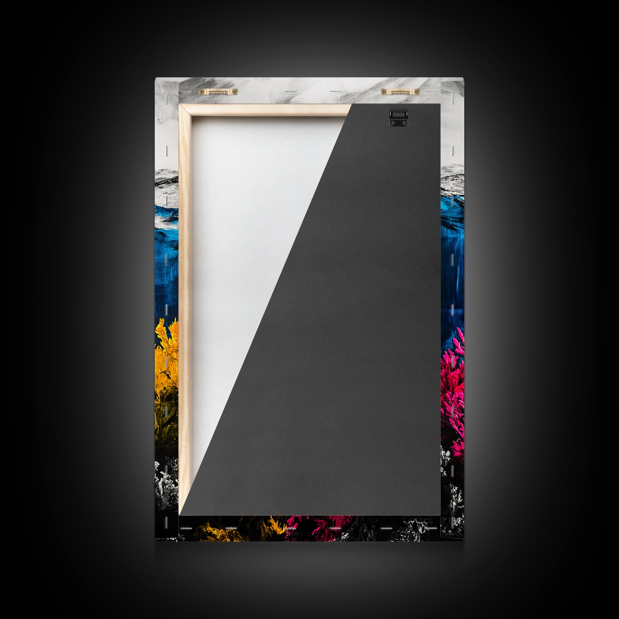 Coral Reef Print, Underwater Ocean Art, Coastal Wall Decor, Vibrant Marine Art, Nautical Wall Art, Beach House Decor, Framed Canvas Print