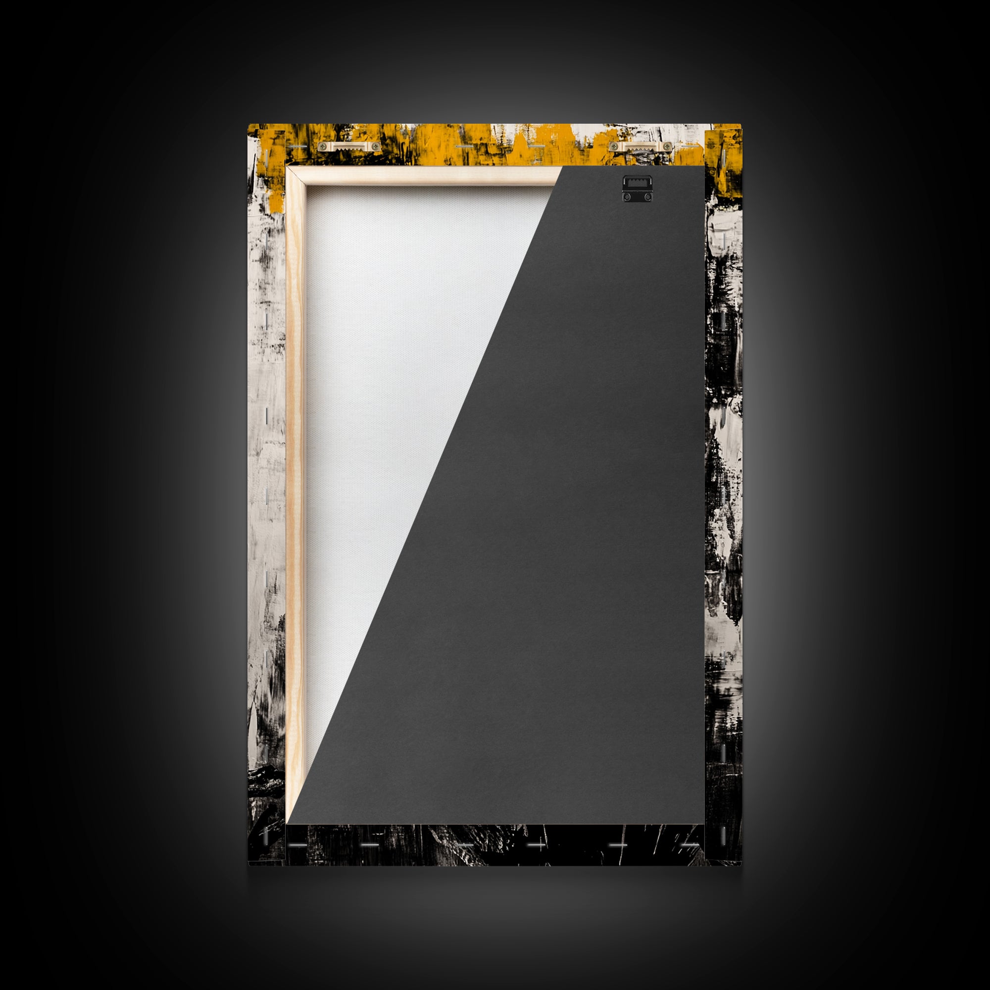 Bird Portrait Art, Nature Print, Wildlife Illustration, Black and White Art, Modern Rustic Decor, Living Room Art, Framed Canvas Print