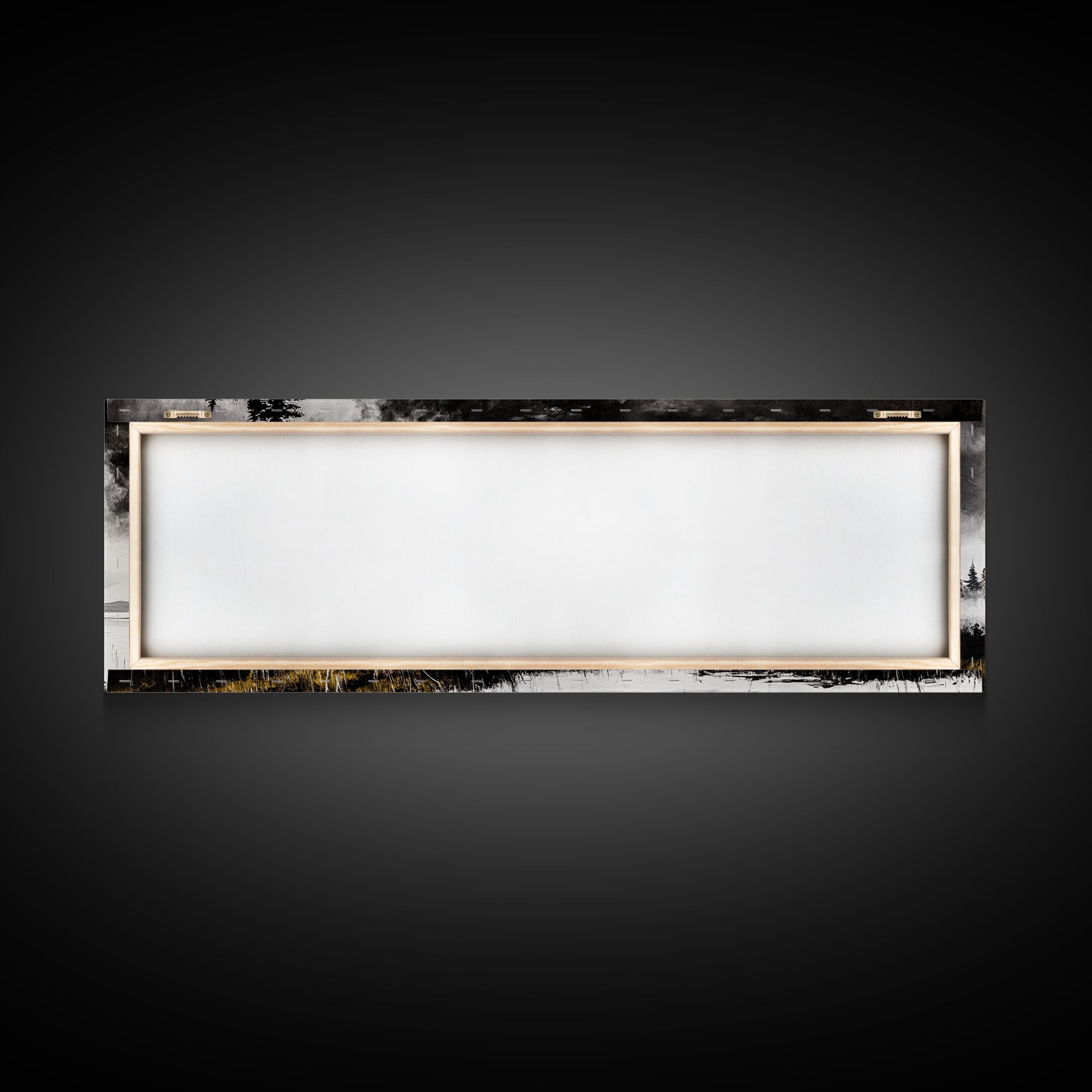 Coastal Landscape Art, Black and White Wall Print, Minimalist Seascape Decor, Modern Beach House Artwork, Canvas Print