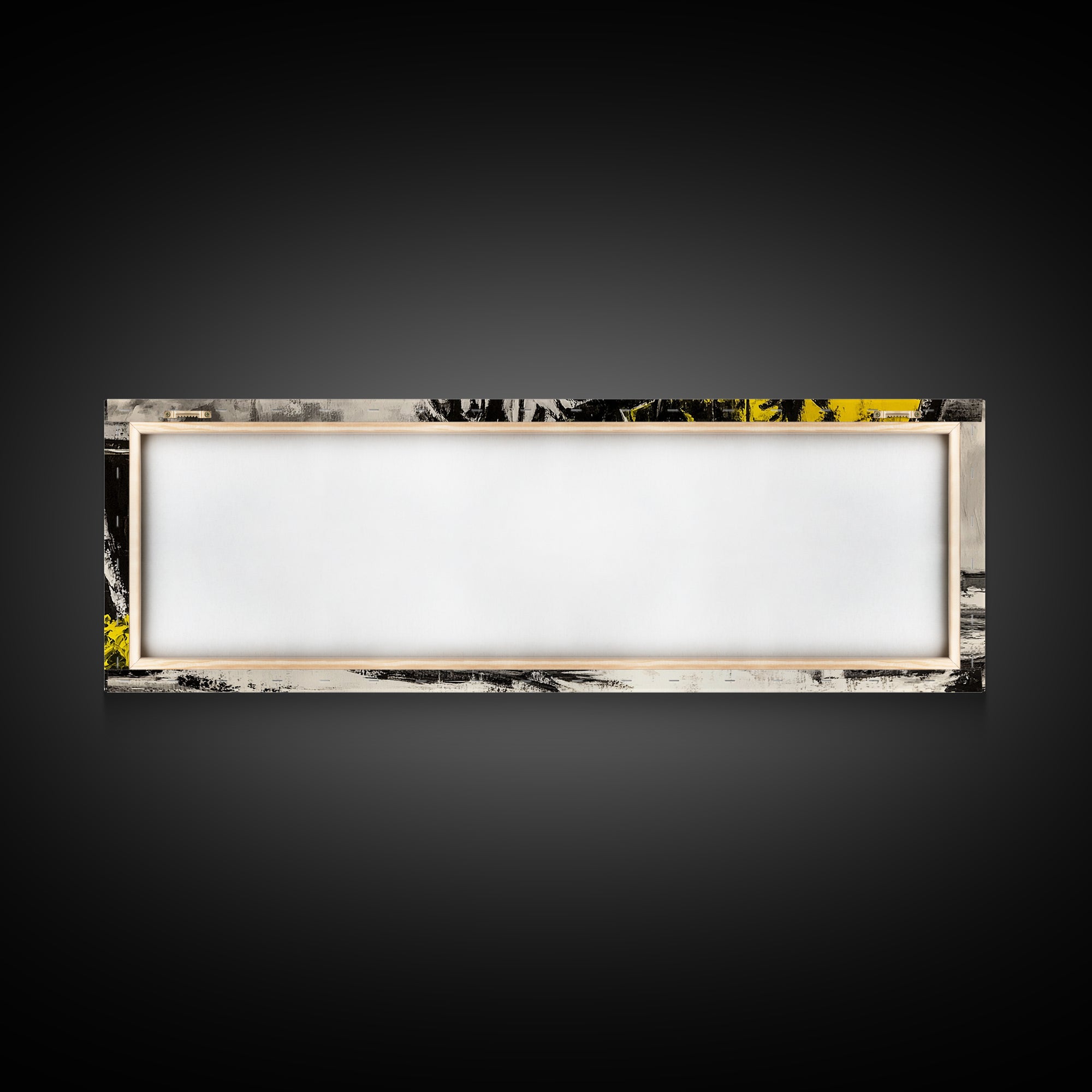 Beachside Restaurant, Ocean Waves, Coastal Cafe, Palm Trees, Framed Canvas Print, Tropical Wall Art, Living Room Art, Nautical Decor