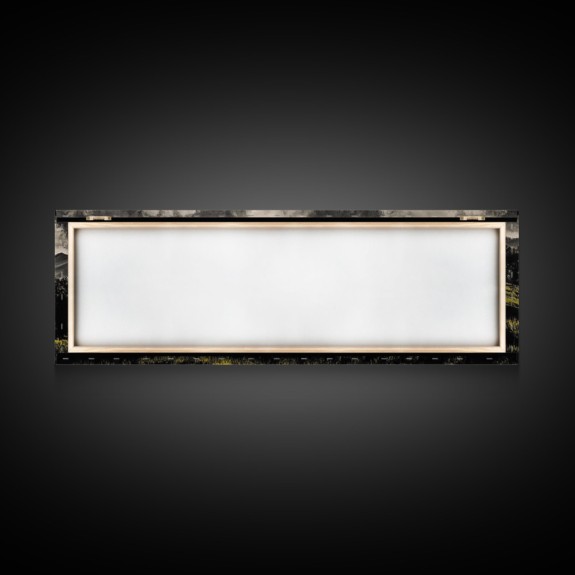 Rolling Hills, Misty Landscape, Moody Mountain Art, Nature Inspired Decor, Framed Canvas Print, Living Room Wall Art, Dramatic Foggy Scene