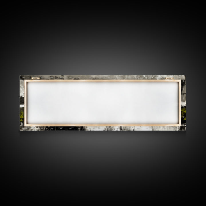 Abstract Hill, Nature Art, Landscape Painting, Contemporary Wall Decor, Framed Canvas Print, Office Wall Art, Earthy Tones, Minimalist Design