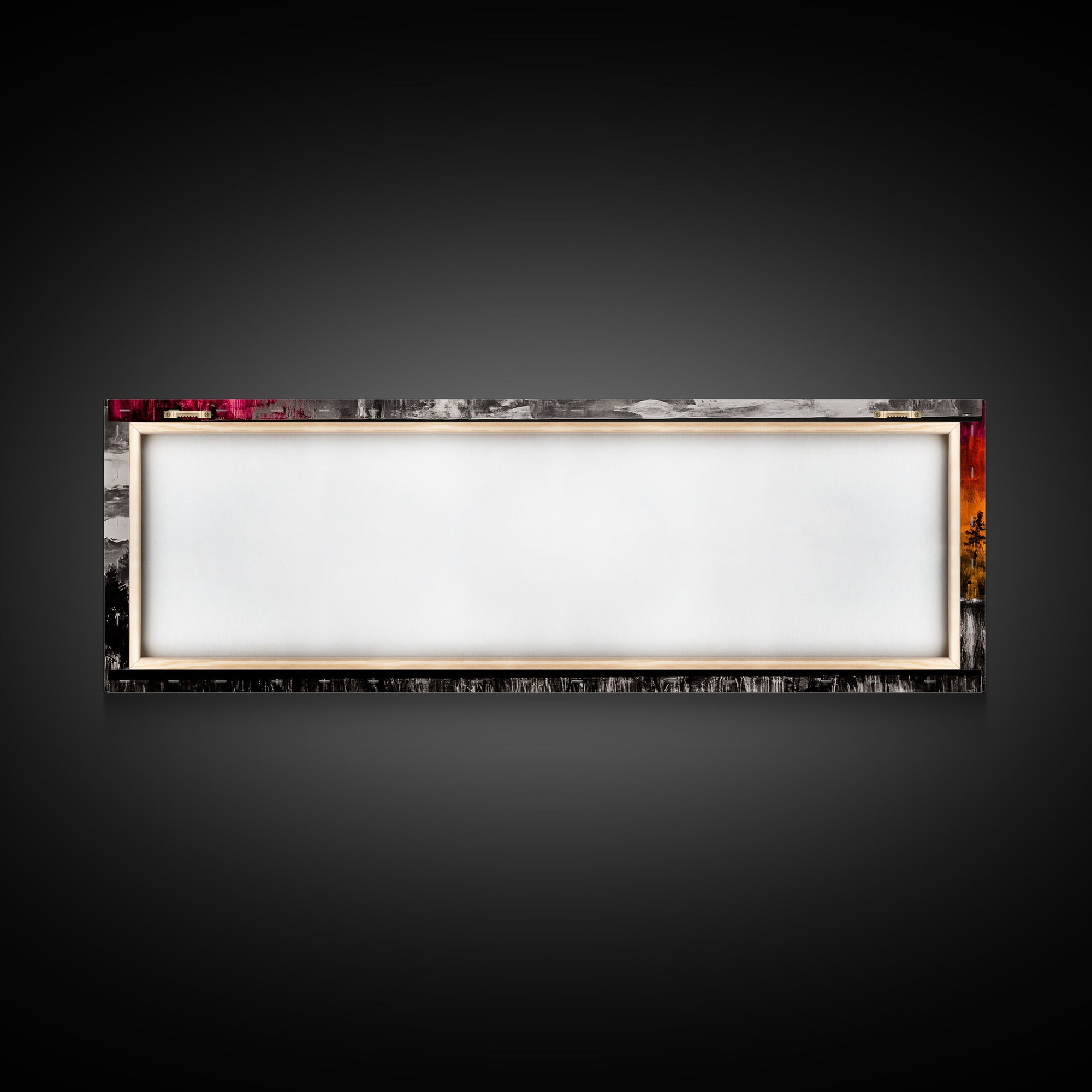 Cosmic Landscape, Surreal Art, Dreamy Forest, Framed Canvas Print, Mystical Wall Art, Fantasy Home Decor, Living Room Statement Art