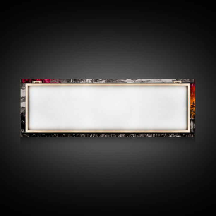 Cosmic Landscape, Surreal Art, Dreamy Forest, Framed Canvas Print, Mystical Wall Art, Fantasy Home Decor, Living Room Statement Art