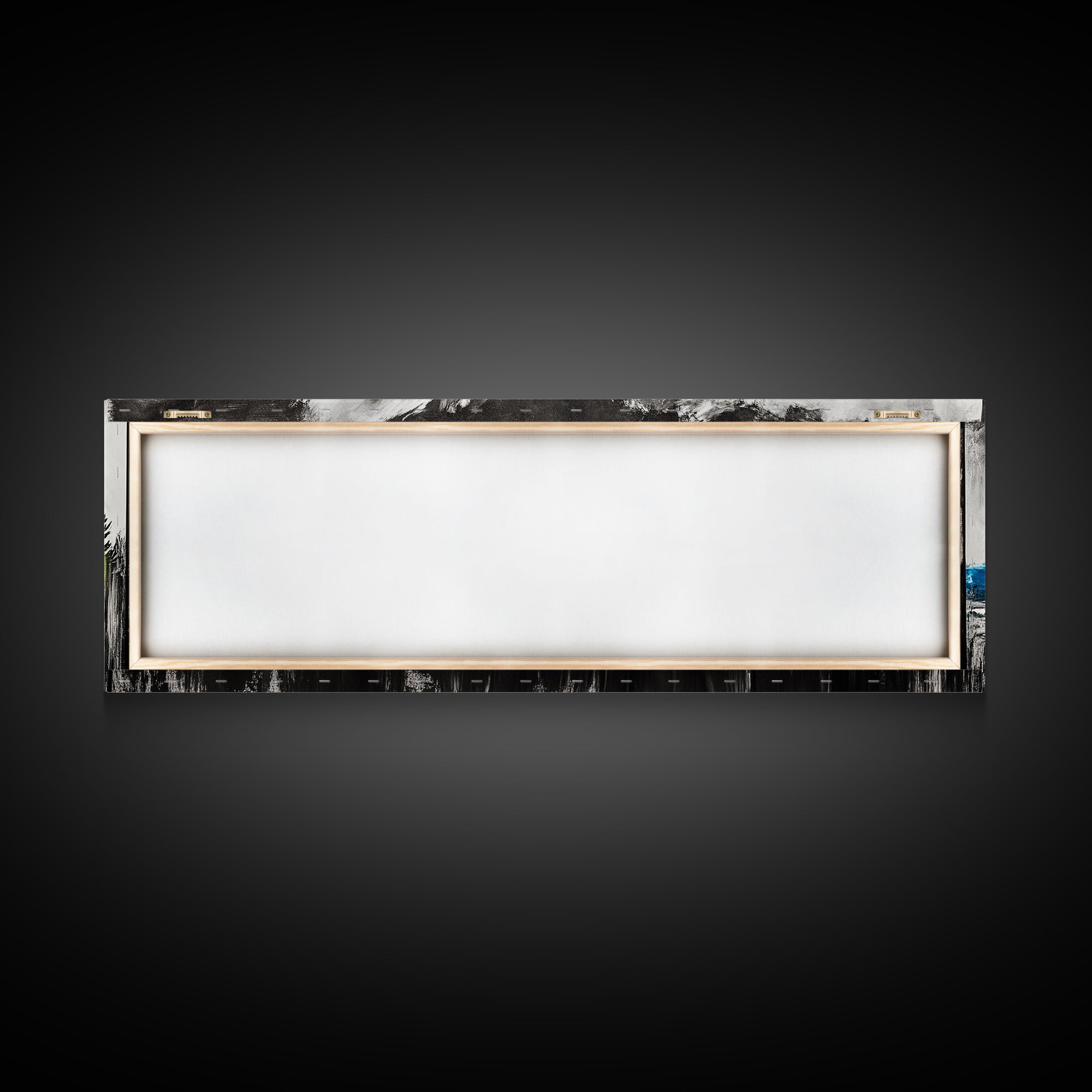 Dark Seascape, Moody Ocean, Coastal Wall Art, Framed Canvas Print, Nautical Decor, Modern Black and White, Ocean Horizon, Stormy Sky