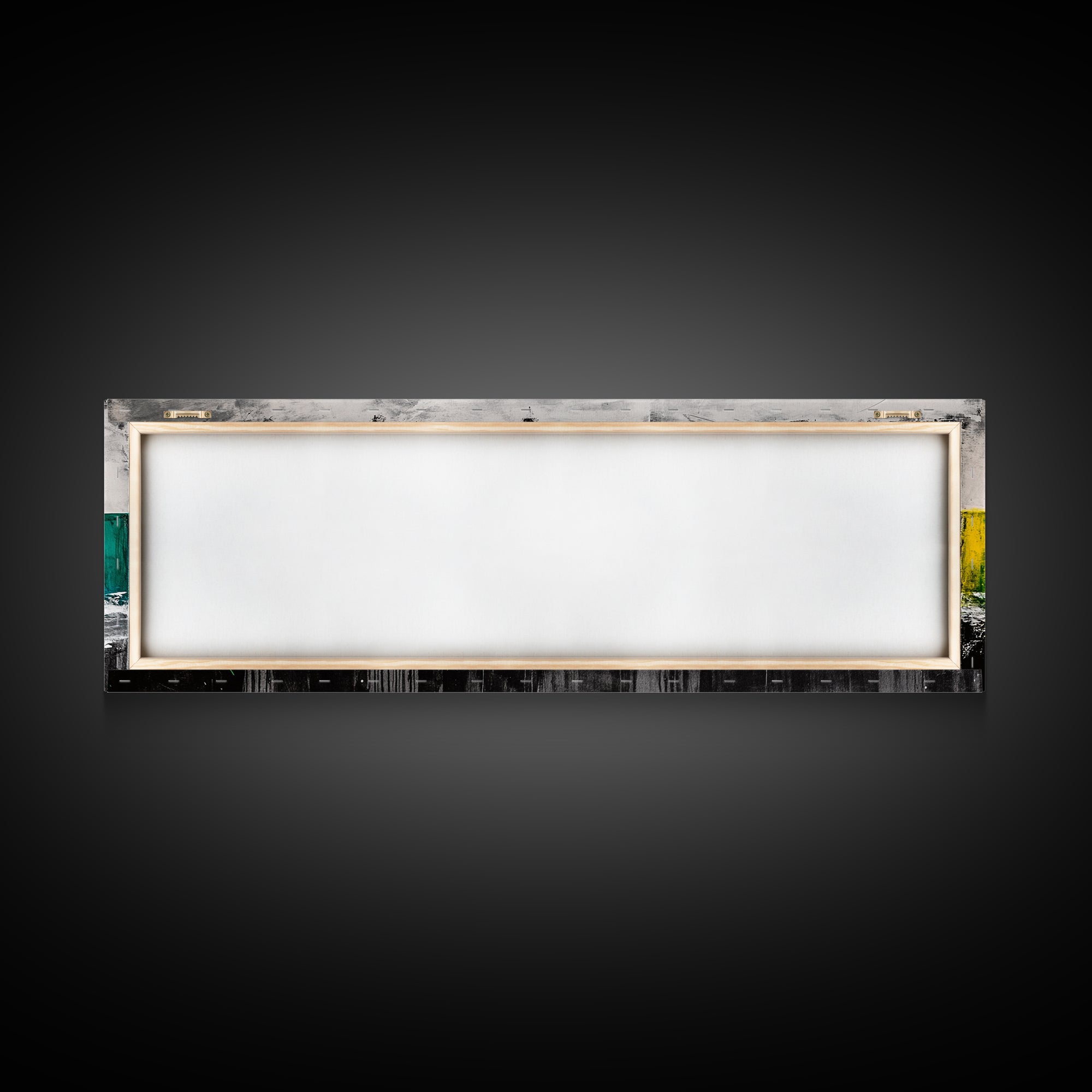 Abstract Water, Minimalist Ocean Art, Contemporary Coastal Decor, Serene Blue Green Painting, Canvas Print, Office Wall Art