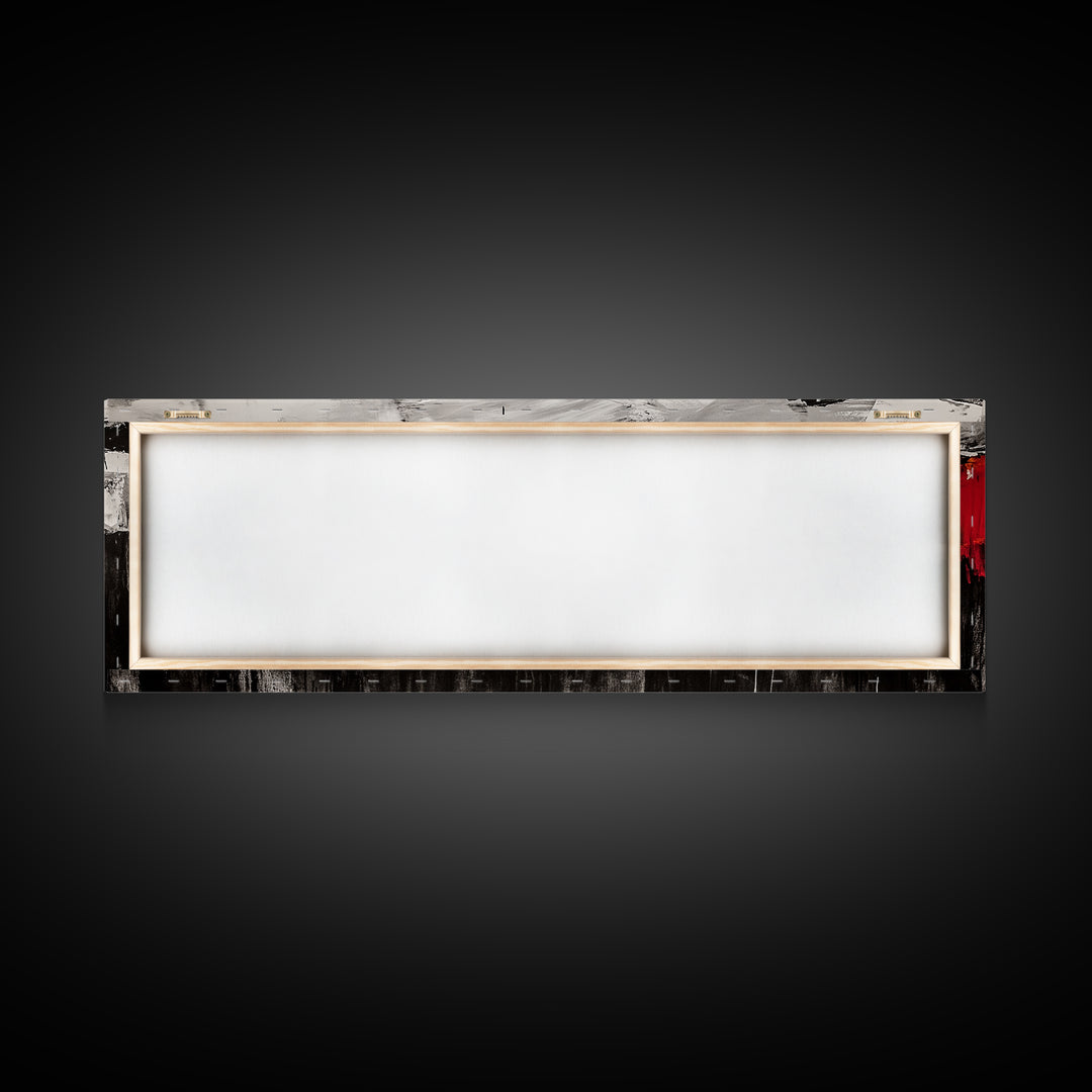 Abstract Mountain Art, Landscape Painting, Modern Boho Decor, Textured Wall Art, Neutral Nature Print, Office Wall Art, Framed Canvas Print