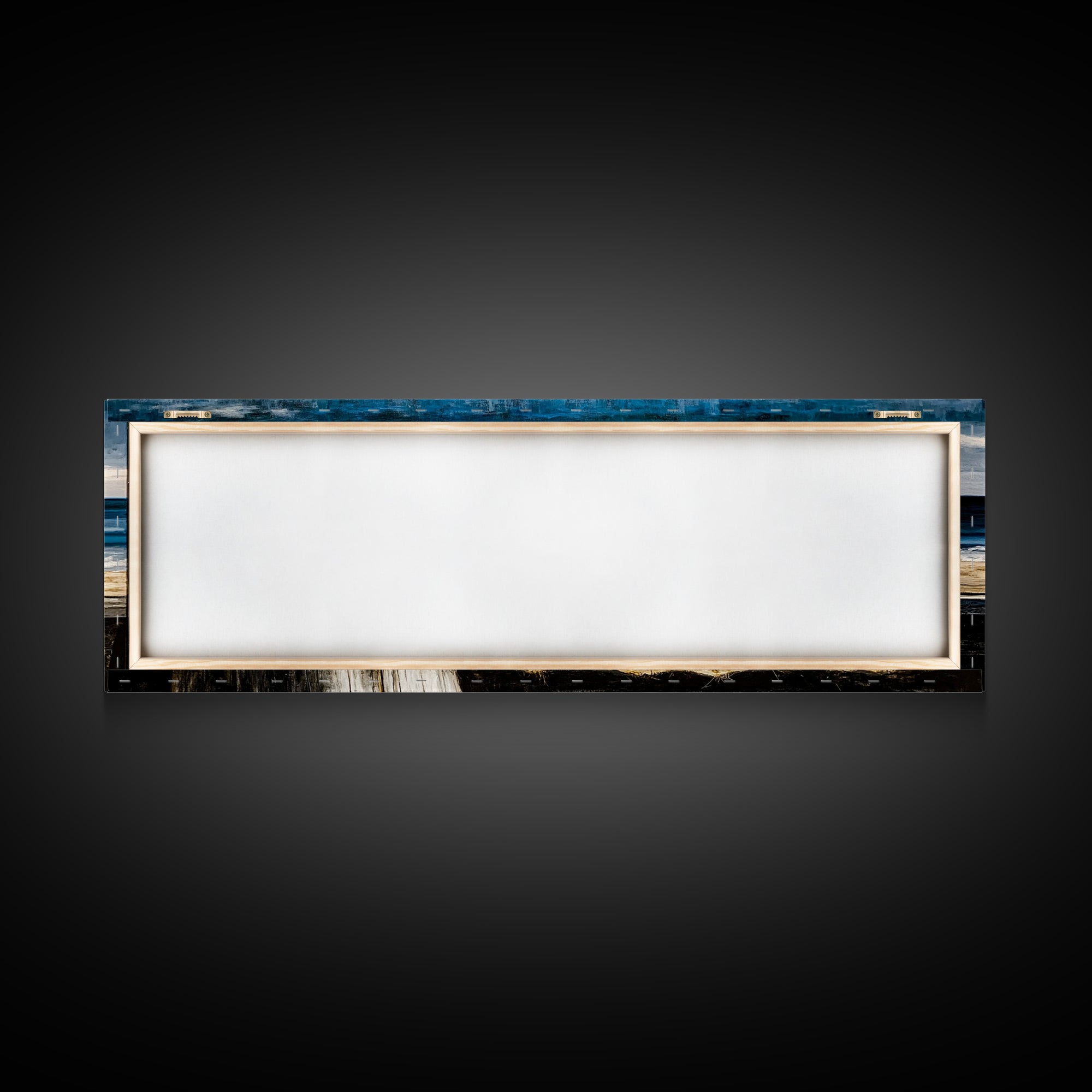 Beach Barrel, Nautical Wall Art, Coastal Home Decor, Canvas Print, Ocean Blue Wall Art, Rustic Seaside, Living Room Decor, Beach House Art