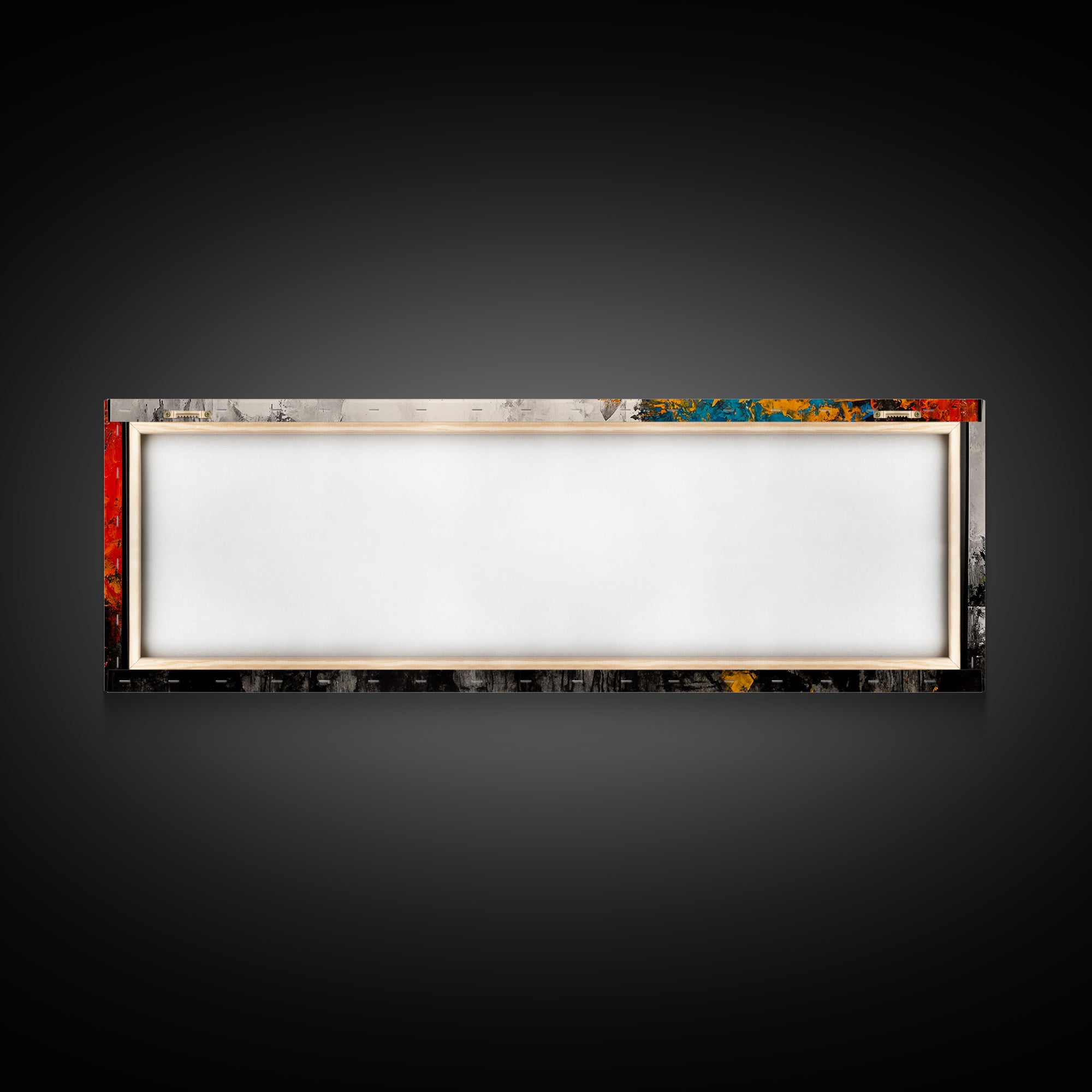 Autumn Forest, Vibrant Foliage, Fall Landscape, Nature Inspired Art, Framed Canvas Print, Cozy Home Decor, Rustic Cabin Wall Art, Boho Aesthetic