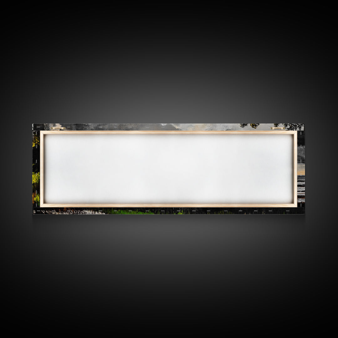 Coastal Cliffs, Stormy Sky, Ocean Waves, Canvas Print, Seascape Wall Art, Nautical Painting, Bedroom Decor, Coastal Home Accent