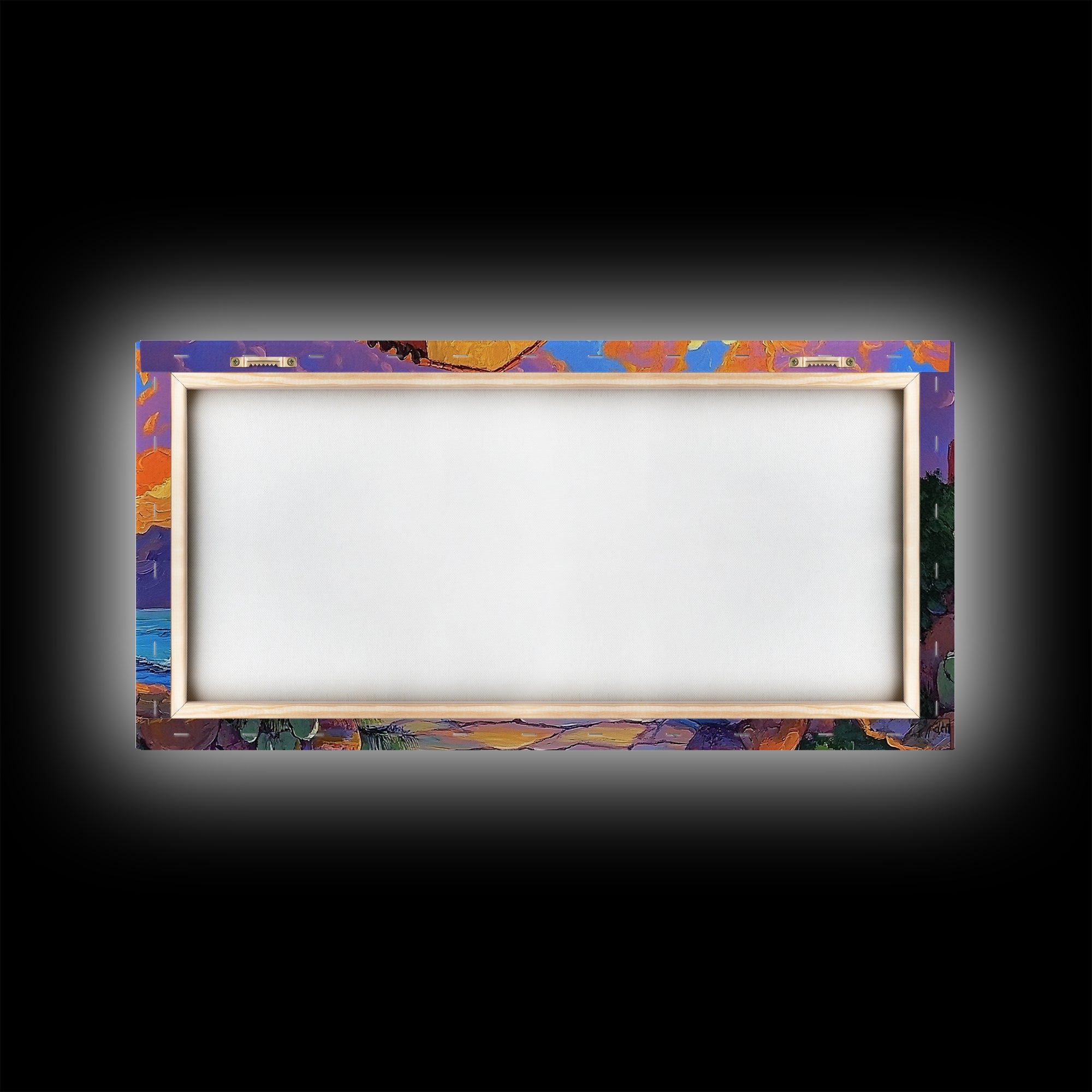 Desert Adobe, Sunset, Southwest, Framed Canvas Print, southwestern home art, rustic decor, living room wall art, fall adobe style