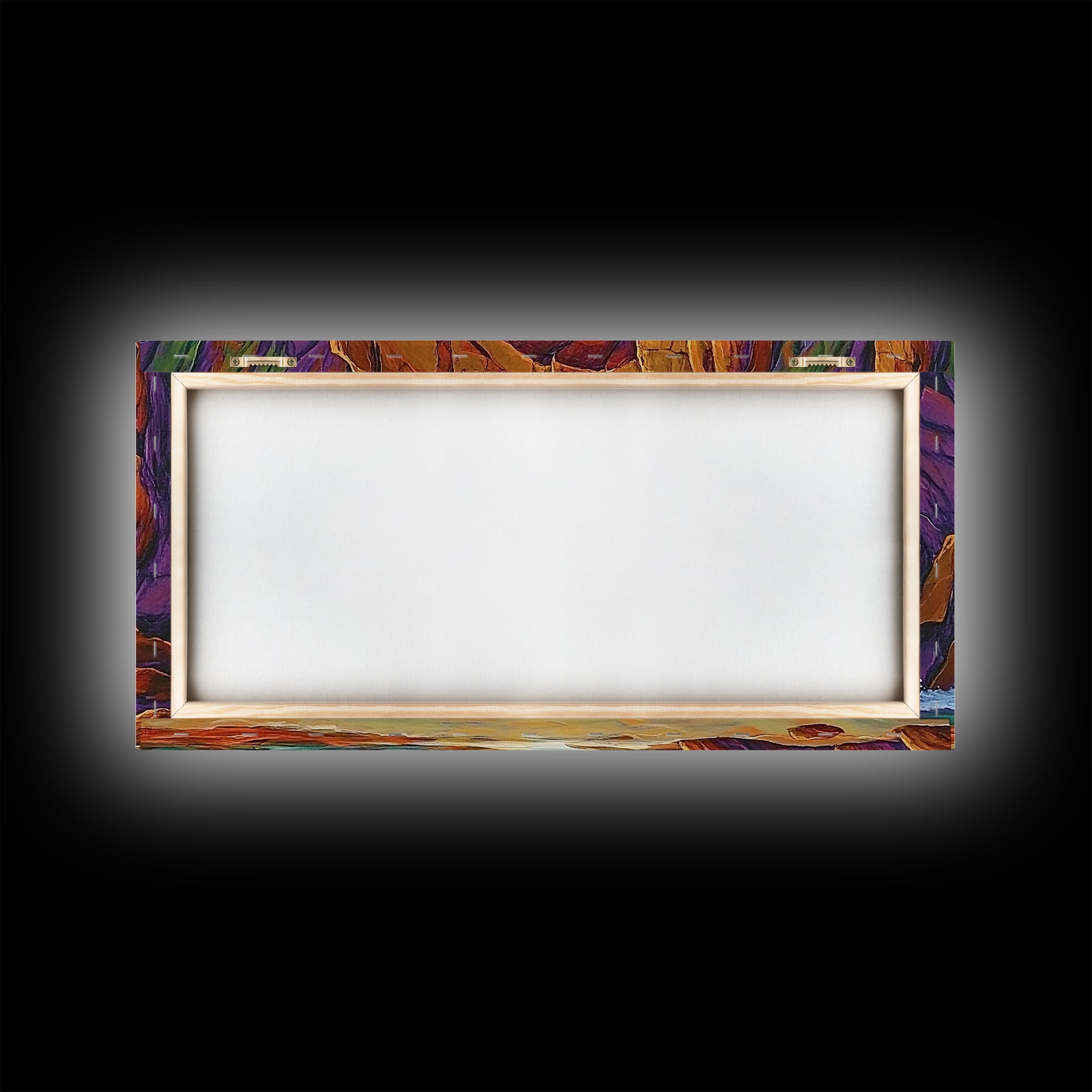 Archway Ocean, Rocks, Canvas Print, Coastal Decor, Beach House Landscape Art, Dramatic Seascape, Living Room Wall Art, Nature Painting