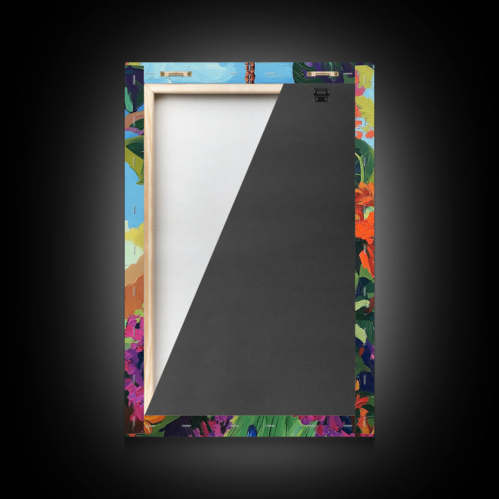 Boho Lantern, Glow, Garden, Framed Canvas Print, Moroccan Lantern Art, Boho Wall Decor, Eclectic Lighting Artwork, Patio Living Room Art