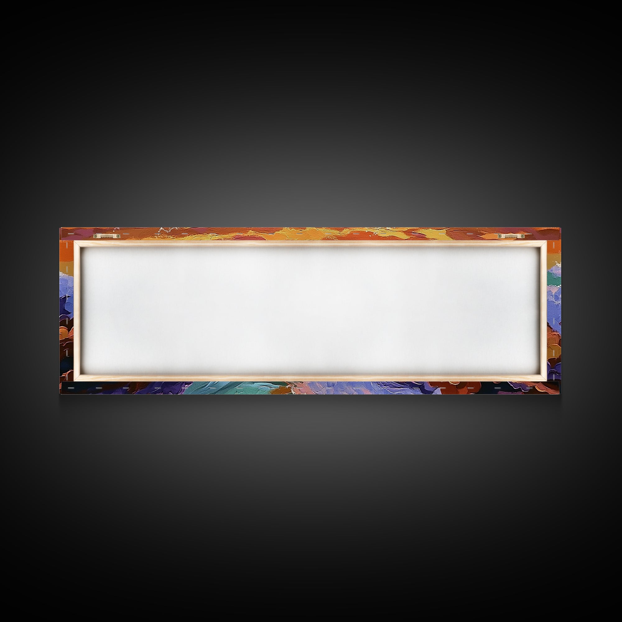 Breaking Waves Seascape, Ocean Wall Art, Sunset Coastal View, Framed Canvas Print, Nautical Living Room Decor, Beach Style