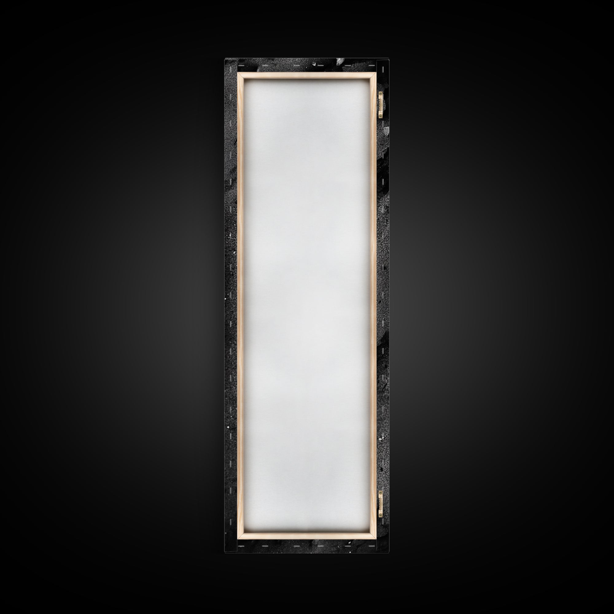 Ancient Arrowhead, Primitive Stone, Monochrome Artifact, Framed Canvas Print, Masculine Office Art, Boho Study Decor, Earthy Design