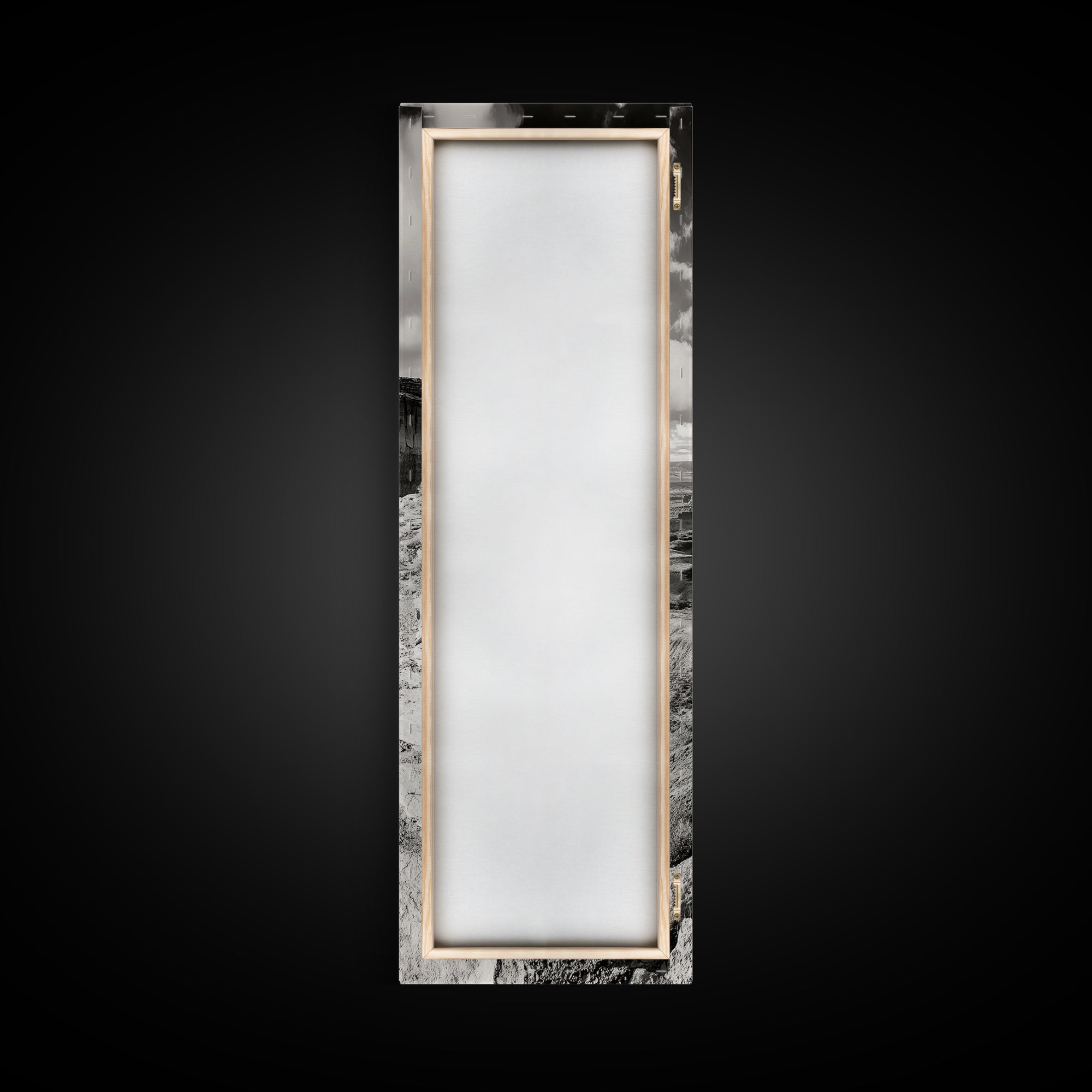 Canyon Cliffs, Desert Rock, Expansive Plateau View, Canvas Print, Living Room Wall Art, Western Decor, Rustic Landscape, Nature Photography