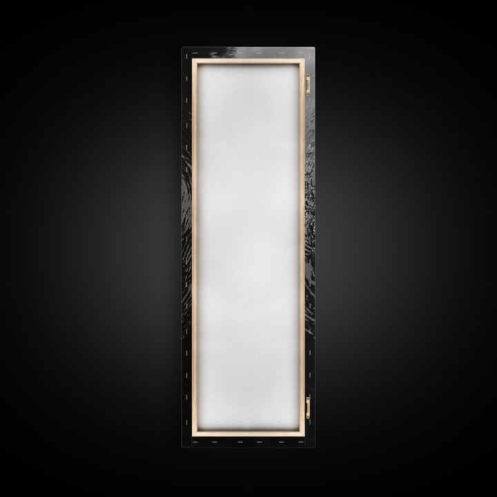 Cute Otter, Wildlife Charm, Animal Portrait, Black White Art, Canvas Print, Kids Room Wall Art, Woodland Nursery, Nature Lover Gift