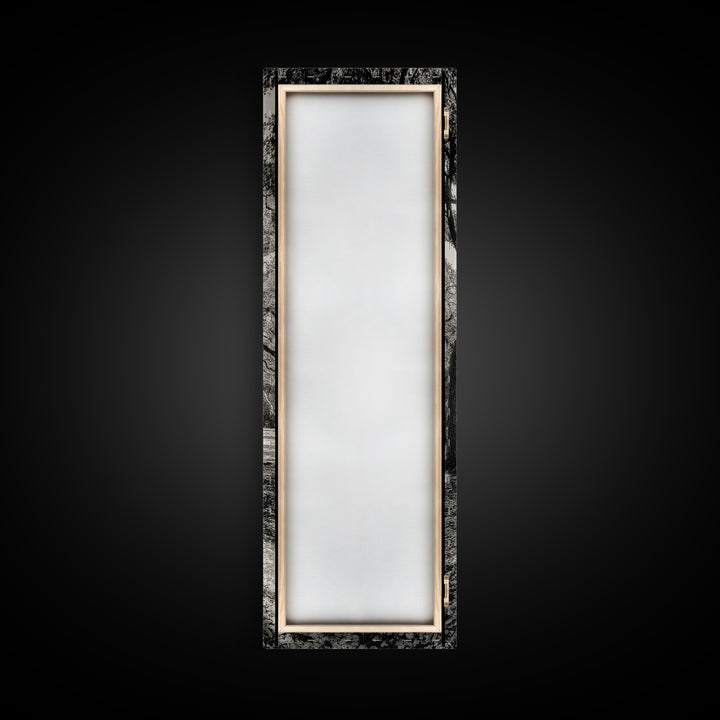 Autumn Forest Light, Peaceful Woodland Canopy, Fall Vibes Scene, Framed Canvas Print, Cozy Living Room Art, Entryway Wall Art