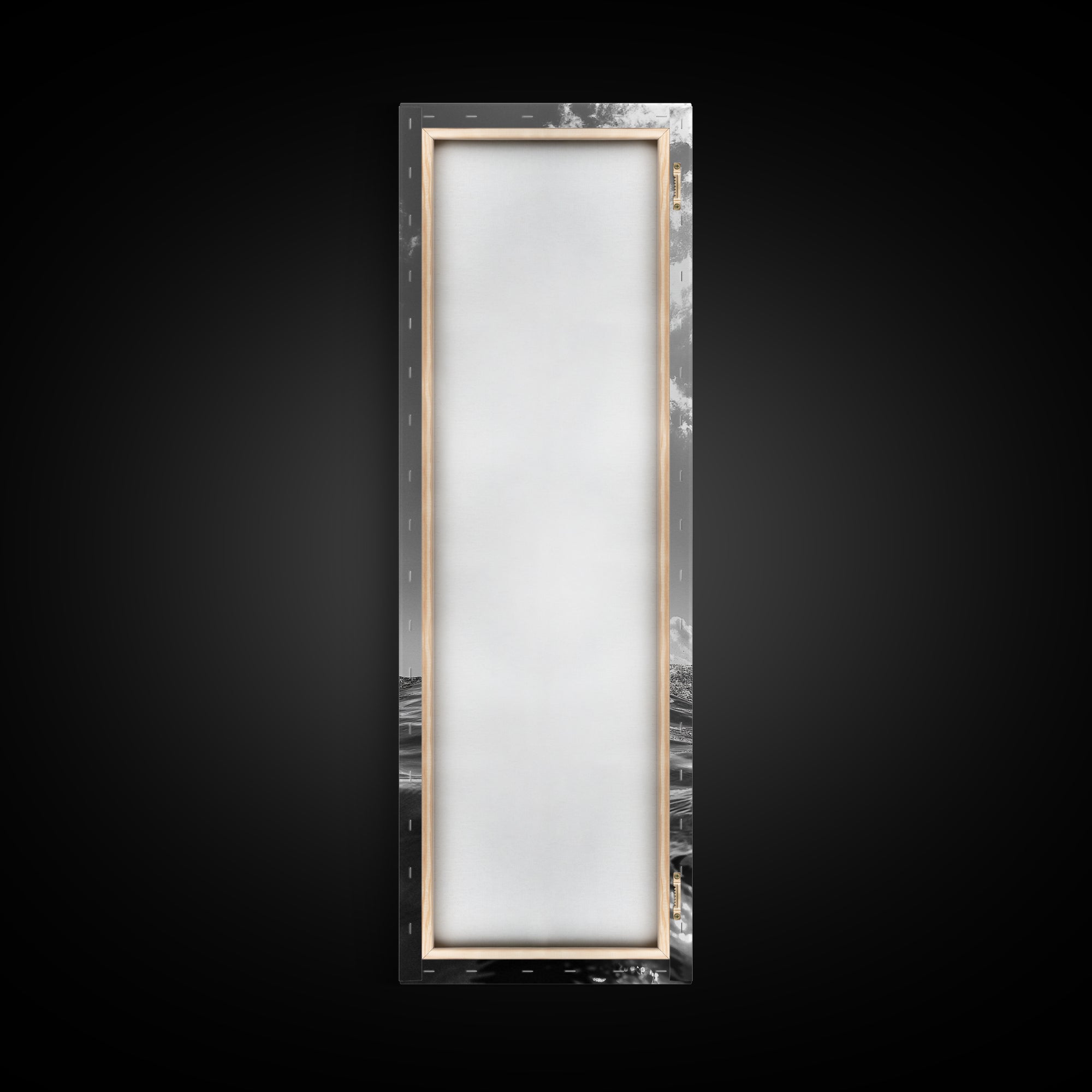 Dolphin Splash, Ocean Play, Marine Wildlife, Canvas Print, Coastal Bathroom Wall Art, Animal Lover Decor, Minimalist Ocean Scene