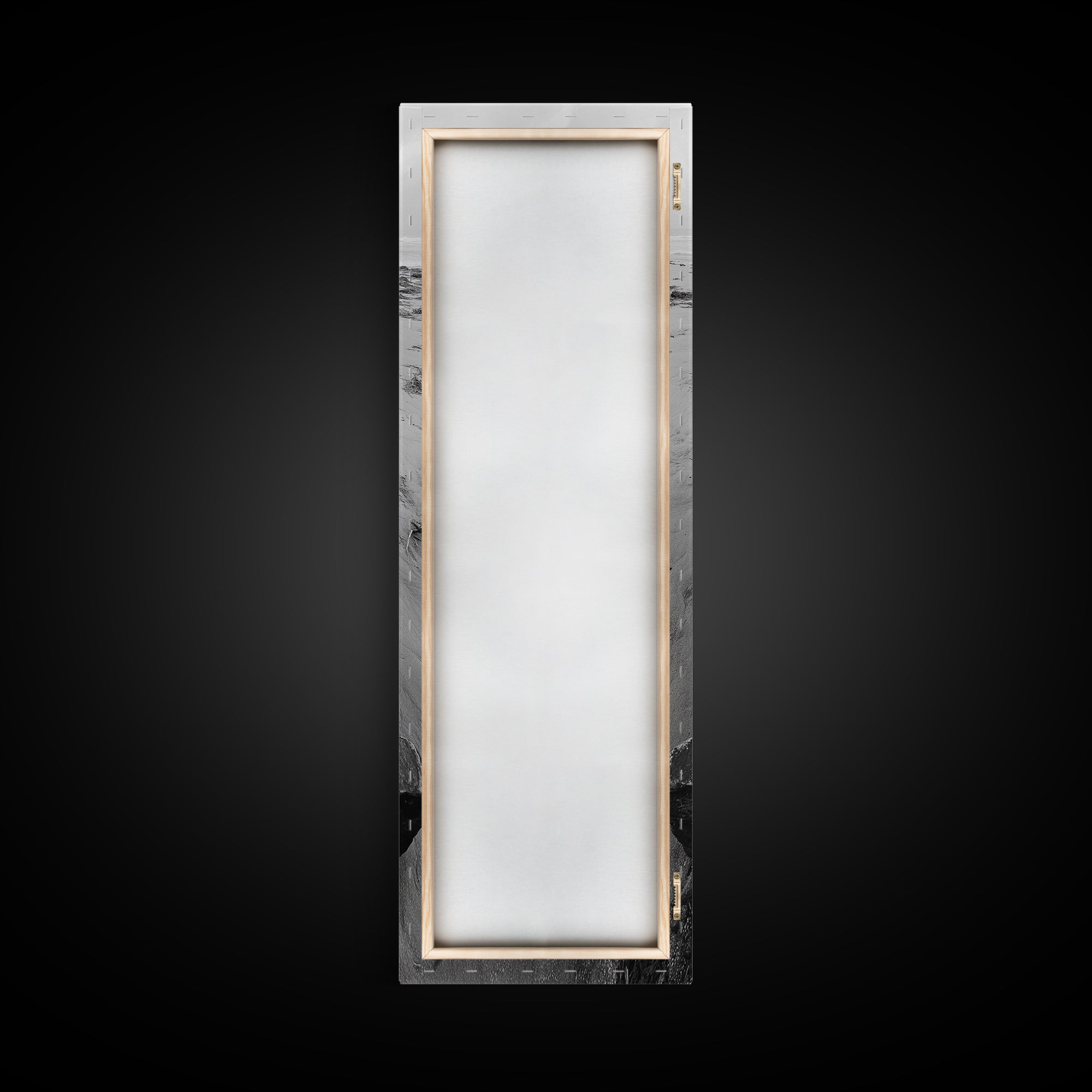 Anchor in Sand, Washed Shoreline, Ocean Metal, Canvas Print, Rustic Coastal Wall Art, Nautical Bedroom Print, Living Room Decor