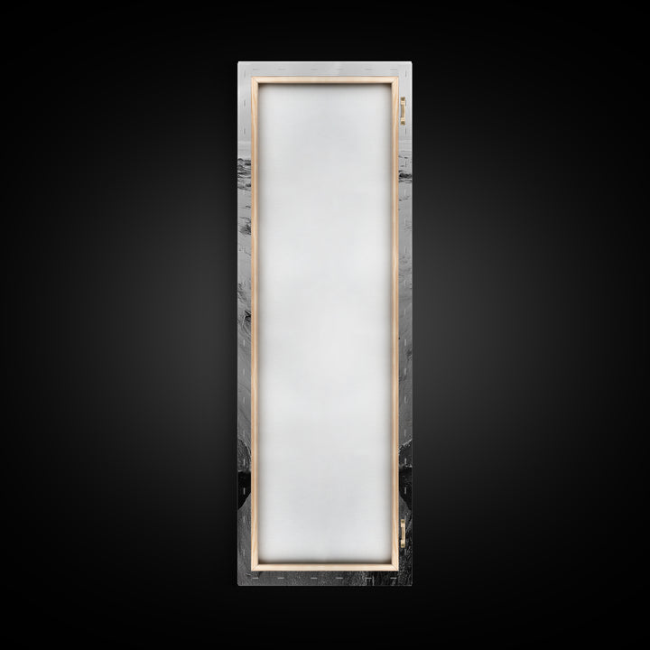 Anchor in Sand, Washed Shoreline, Ocean Metal, Canvas Print, Rustic Coastal Wall Art, Nautical Bedroom Print, Living Room Decor