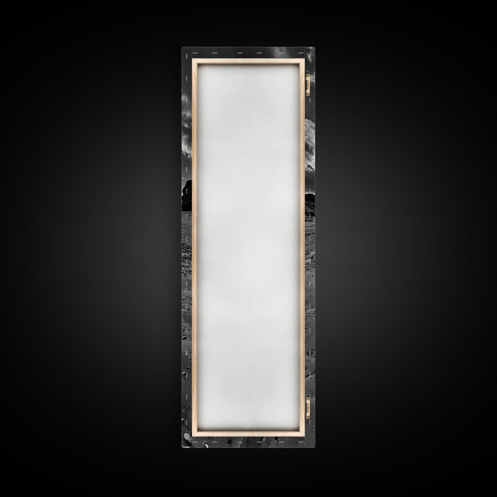 Driftwood Beach, Sunset Tide, Ocean Glow, Canvas Print, Fall Coastal Wall Art, Serene Nature Photography, Tranquil Living Room Decor