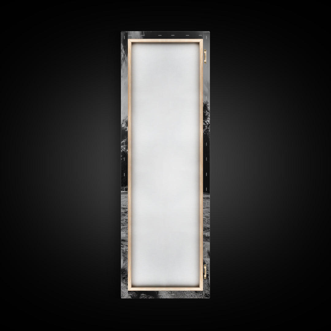 Beach Campfire, Ocean Sunset, Autumn Vibes, Nature Scene, Framed Canvas Print, Boho Decor, Coastal Wall Art, Bedroom Art, Living Room Print