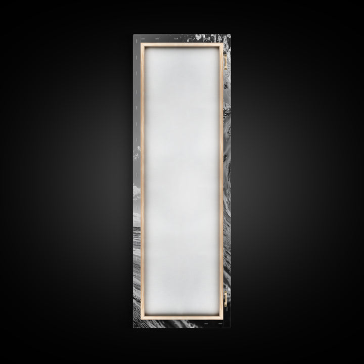 Curling Wave, Ocean Spray, Coastal Energy, Canvas Print, Surf Wall Art, Beach House Decor, Modern Minimalist Ocean Photography