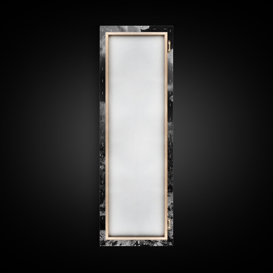 Desert Flower, Cactus Bloom, Southwest Charm, Bold Nature Art, Framed Canvas Print, Kitchen Wall Art, Boho Western Home Decor