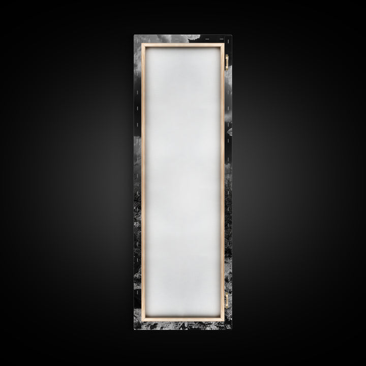 Desert Flower, Cactus Bloom, Southwest Charm, Bold Nature Art, Framed Canvas Print, Kitchen Wall Art, Boho Western Home Decor