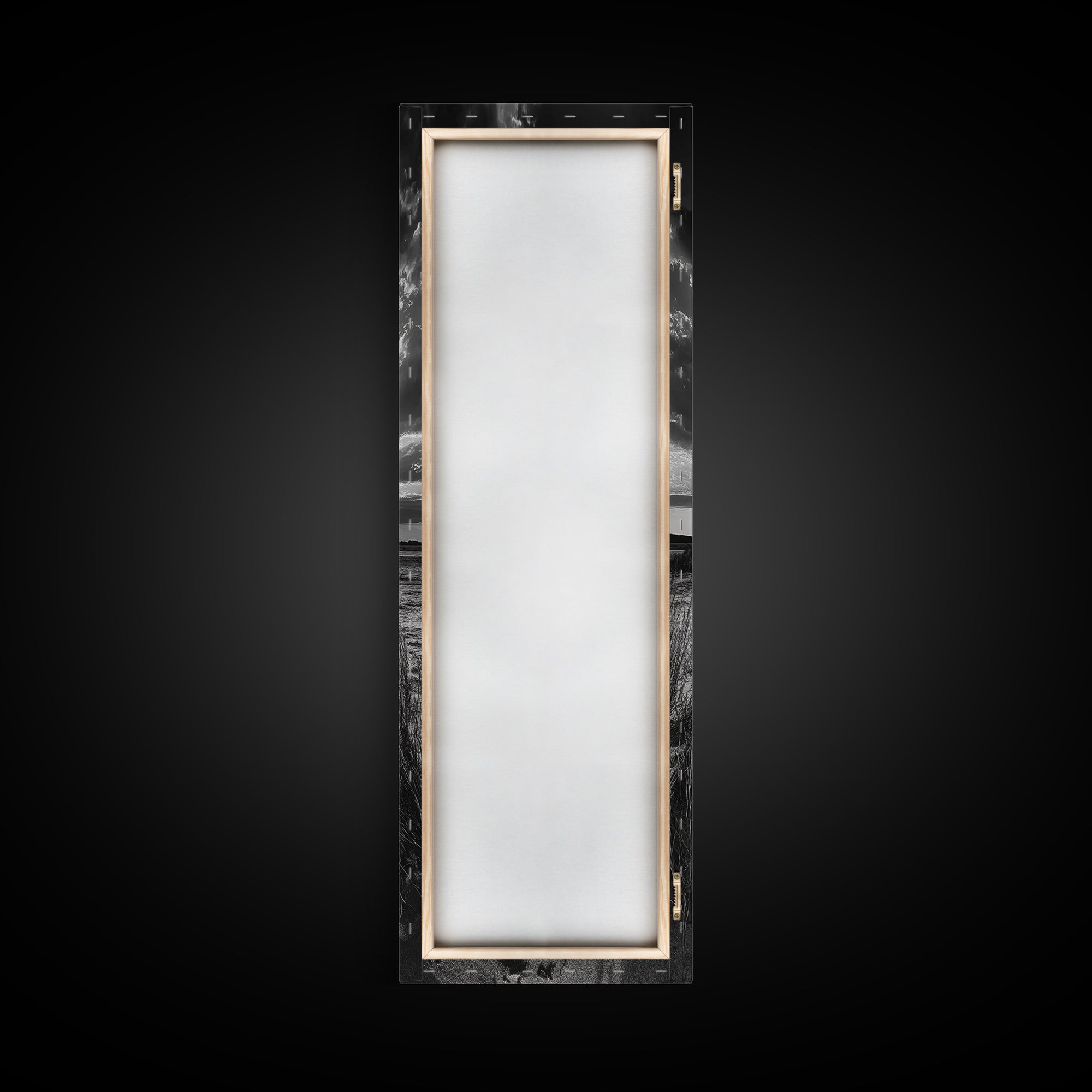 Desert Light Rays, Nature Sunset Art, Dramatic Sky Wall Decor, Canvas Print, Minimalist Desert Landscape, Living Room Wall Art