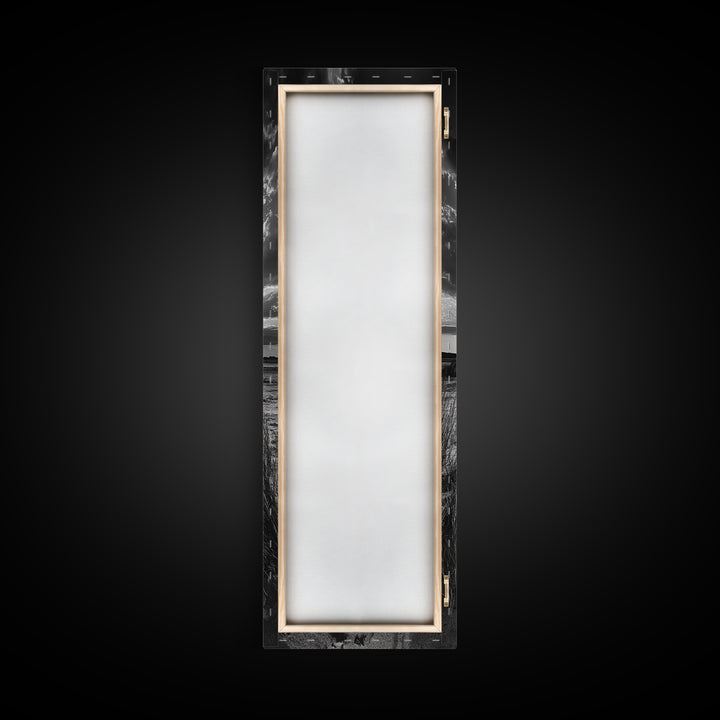 Desert Light Rays, Nature Sunset Art, Dramatic Sky Wall Decor, Canvas Print, Minimalist Desert Landscape, Living Room Wall Art