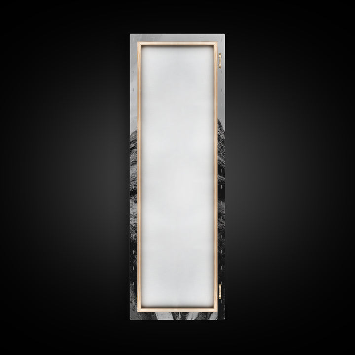 Canyon Stream Path, Ocean Rock Passage Art, Nature Landscape Photography, Canvas Print, Bathroom Wall Decor, Modern Coastal Art