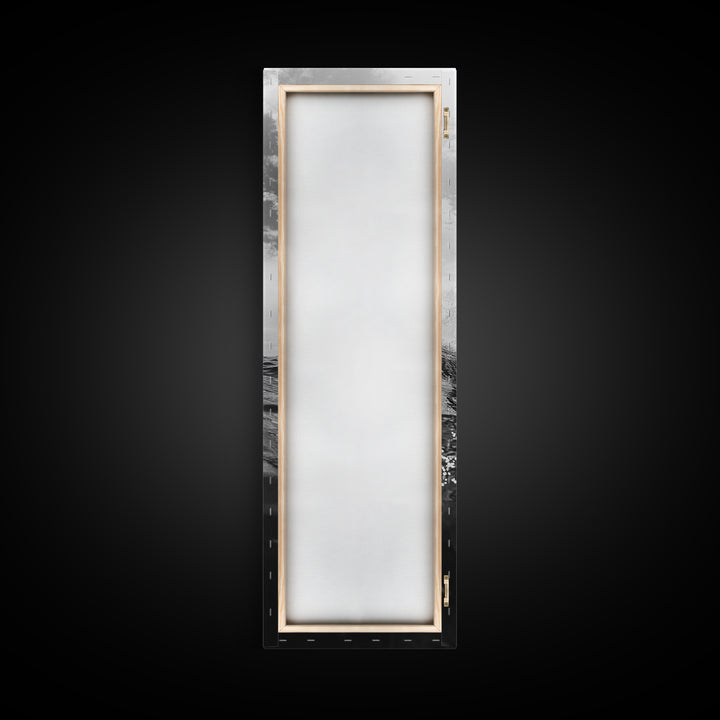 Dolphin Ocean Jump, Black and White Sea Life Print, Coastal Marine Wall Art, Canvas Print, Beach House Decor, Nature Photography