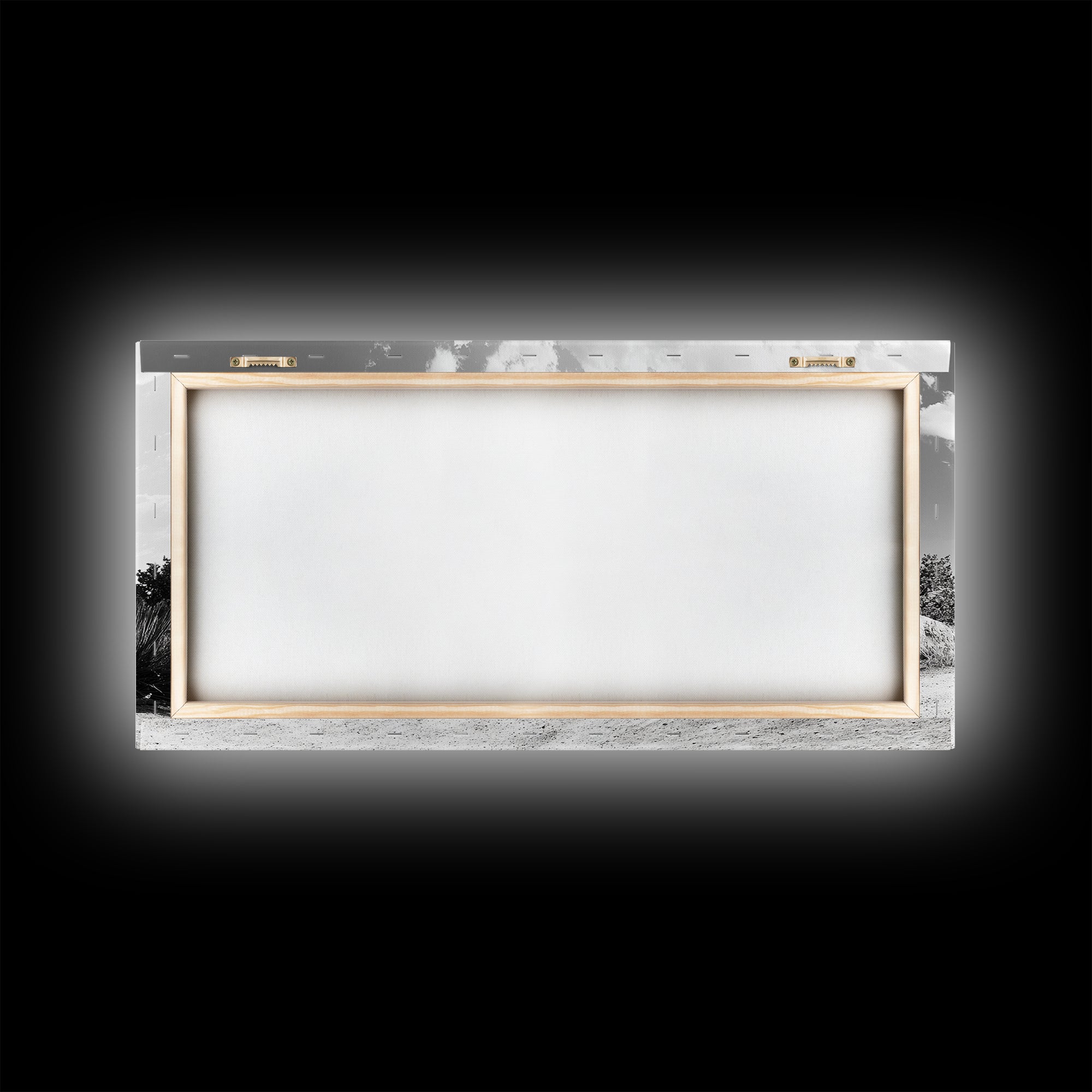 Desert Adobe House, Rustic Minimalist, Earth Tone Home Decor, Framed Canvas Print, Southwestern Art, Entryway or Living Room Art