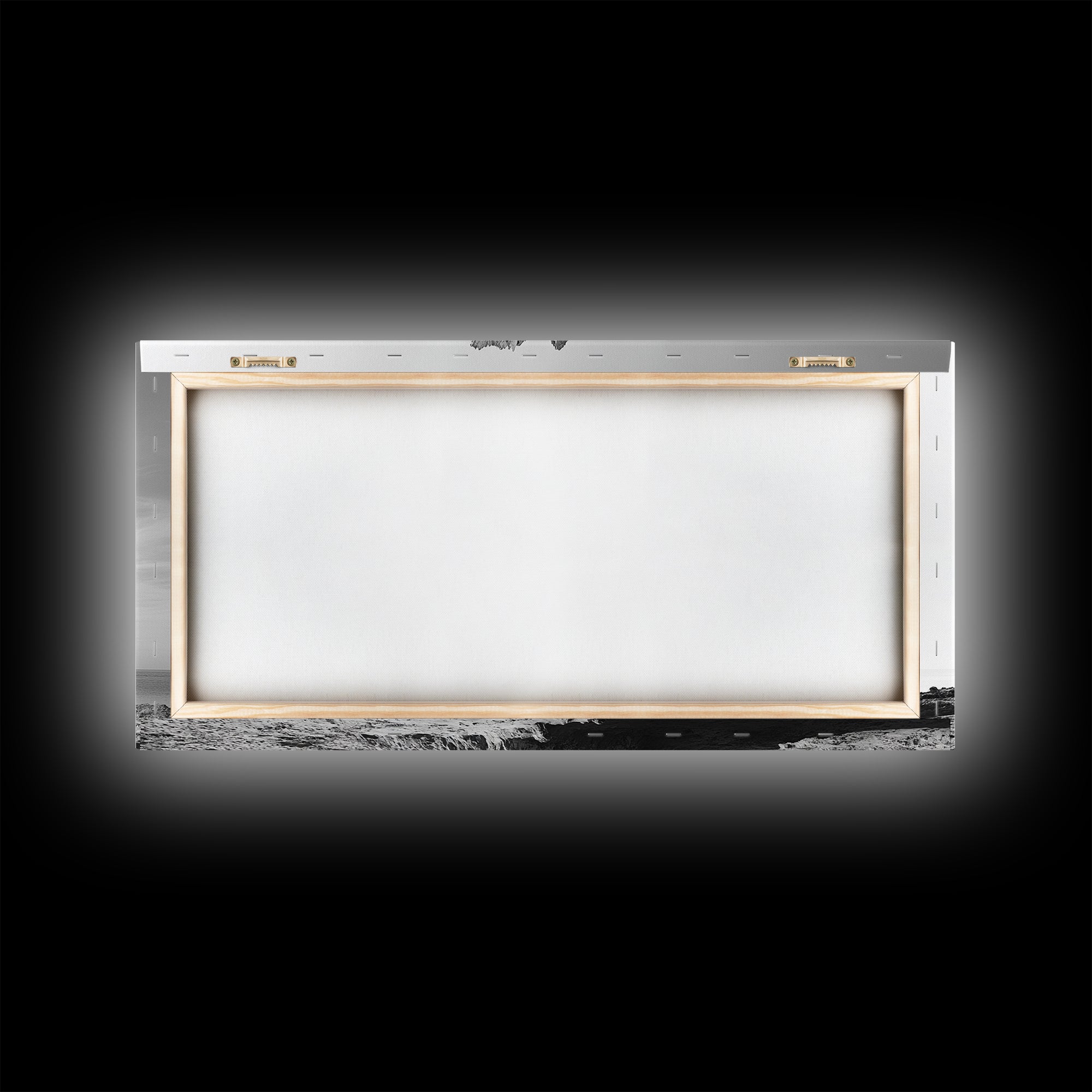 Desert Rock Tower, Surreal Landscape, Modern Nature Art, Canvas Print, Black and White Office Decor, Minimalist Style Piece, Bedroom Wall Art